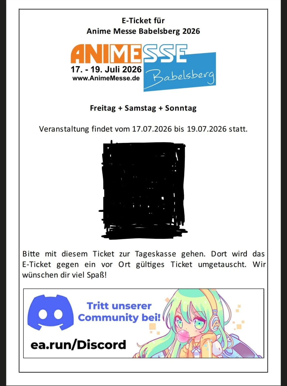 E Ticket