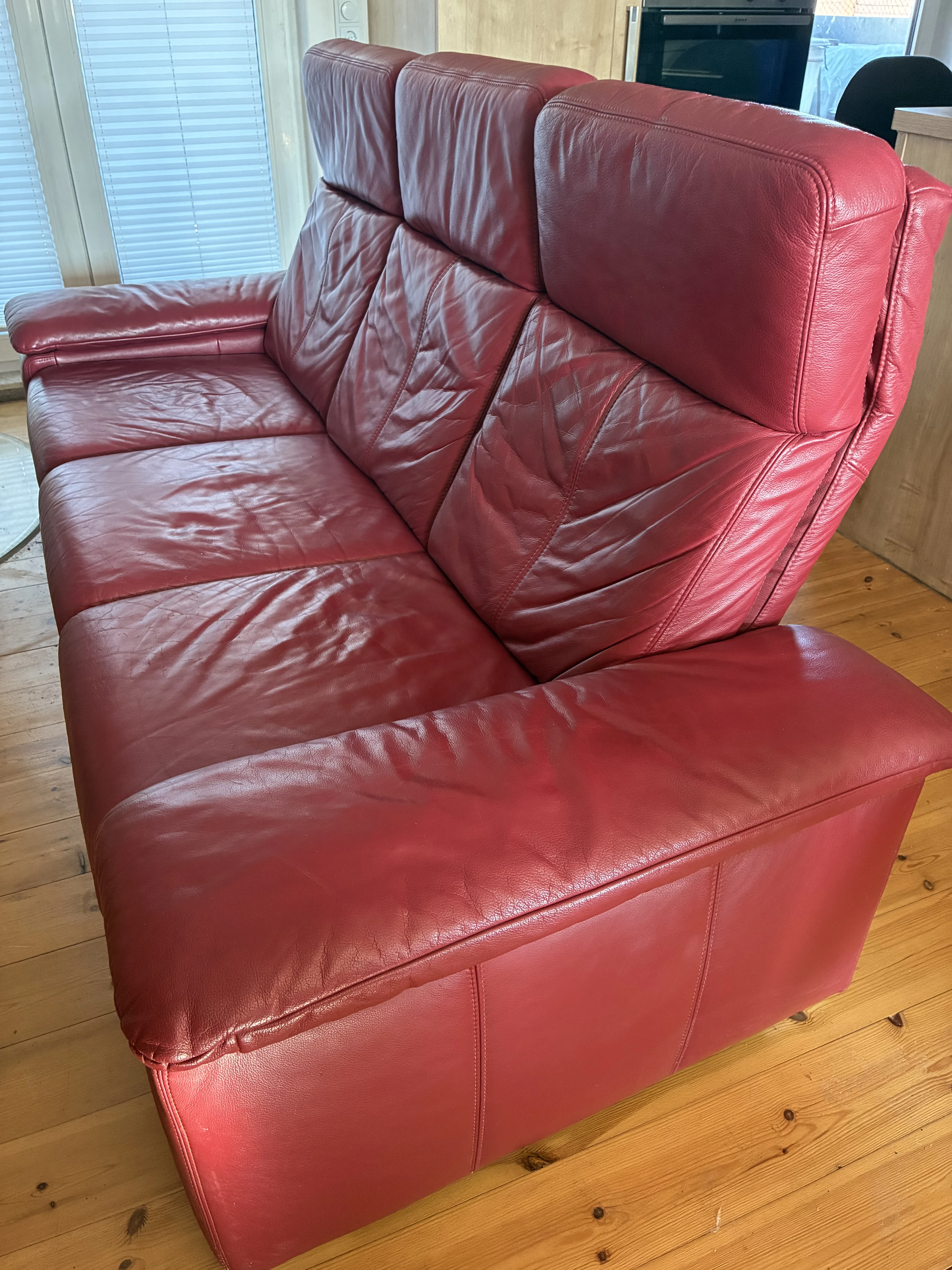 Ledersofa 