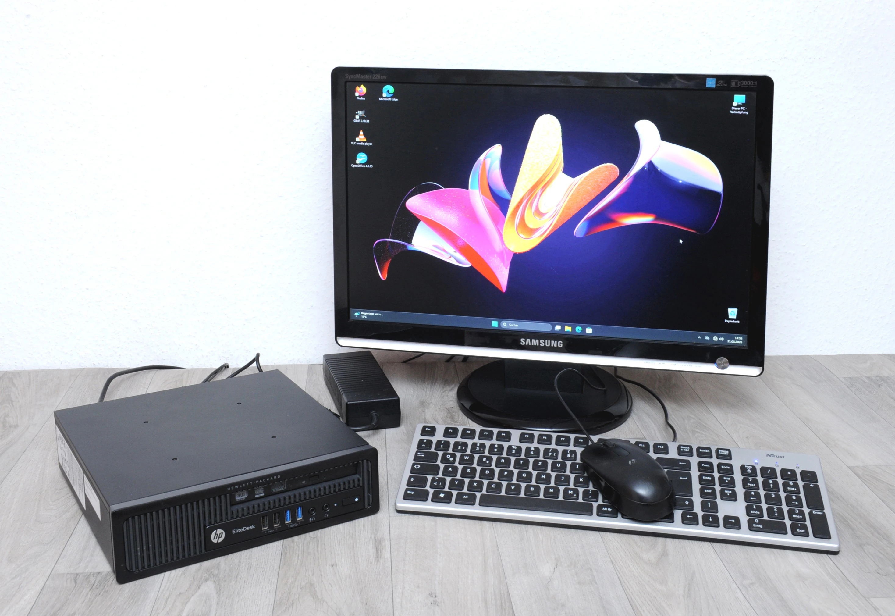 PC eingeschaltet b