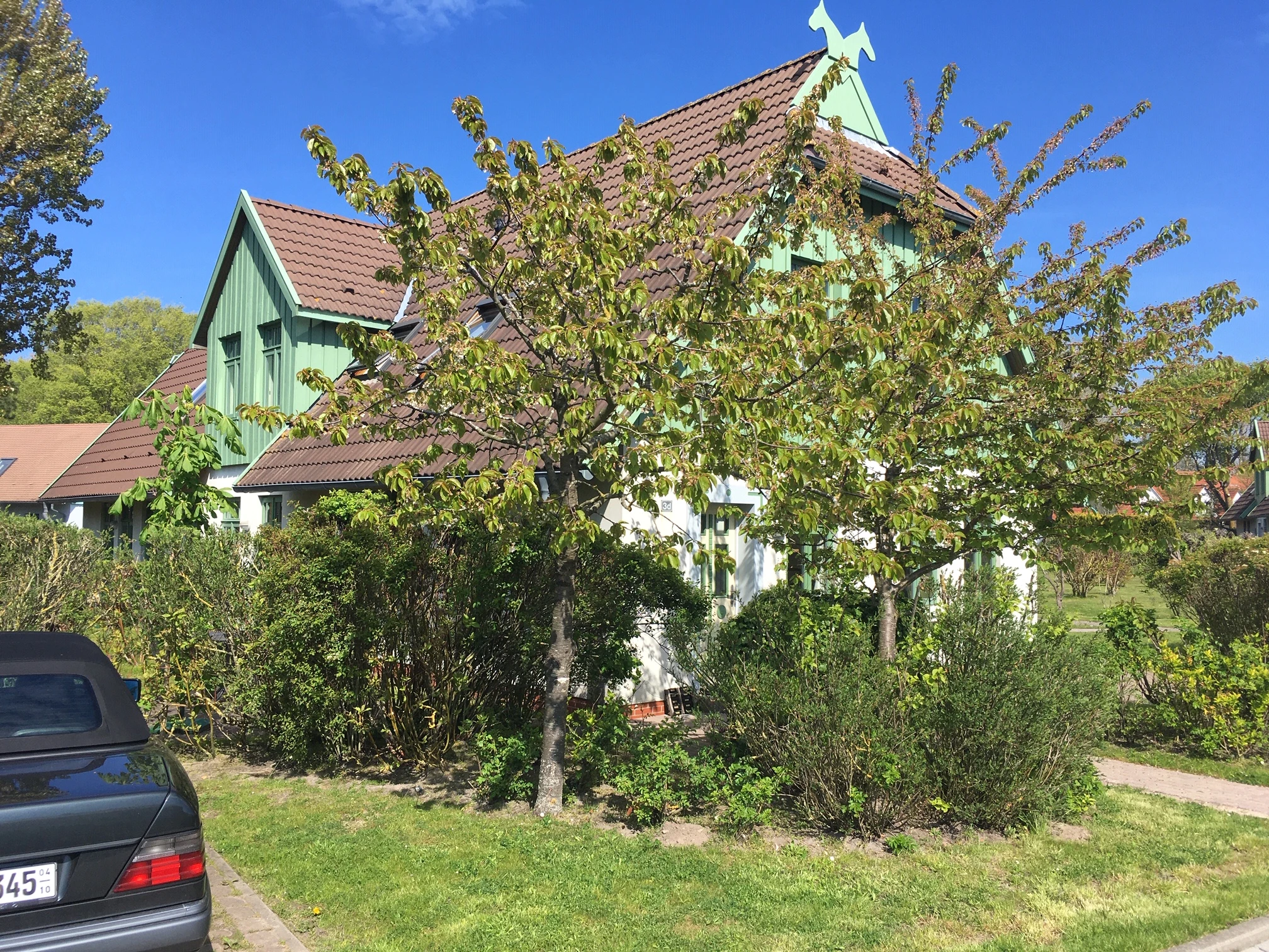 Blick vom Parkplatz