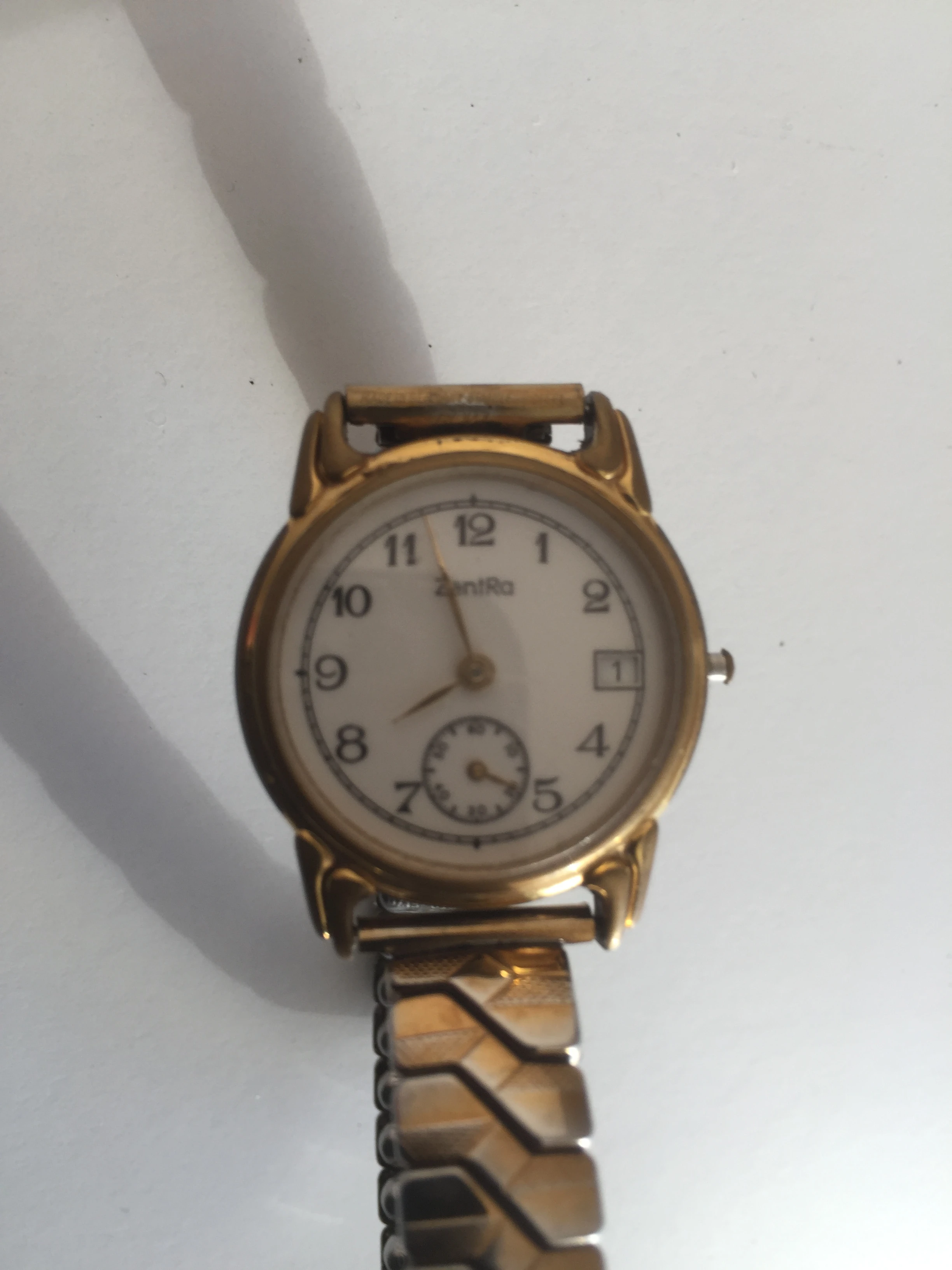 Hochwertige ZentRa Damenarmbanduhr 60er Jahre 