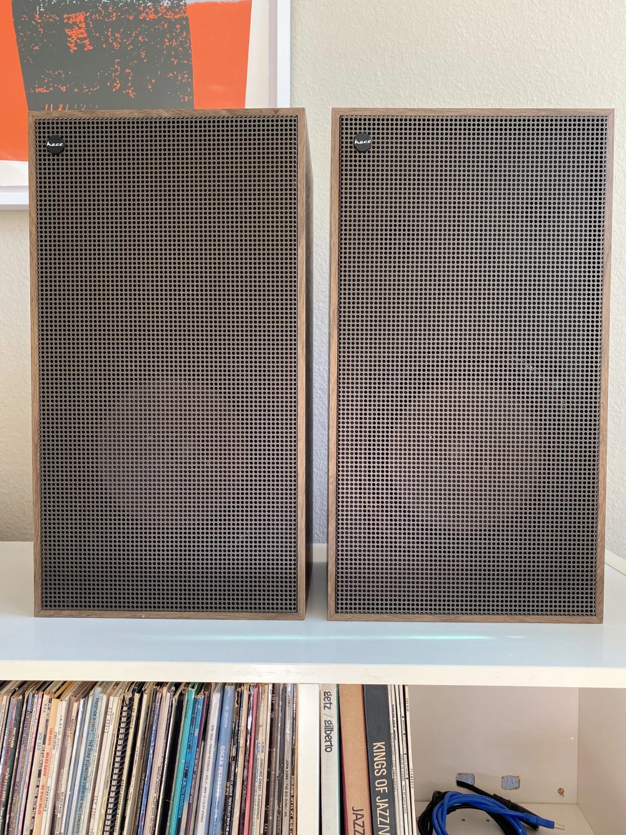 Heco Boxen mit Abdeckung