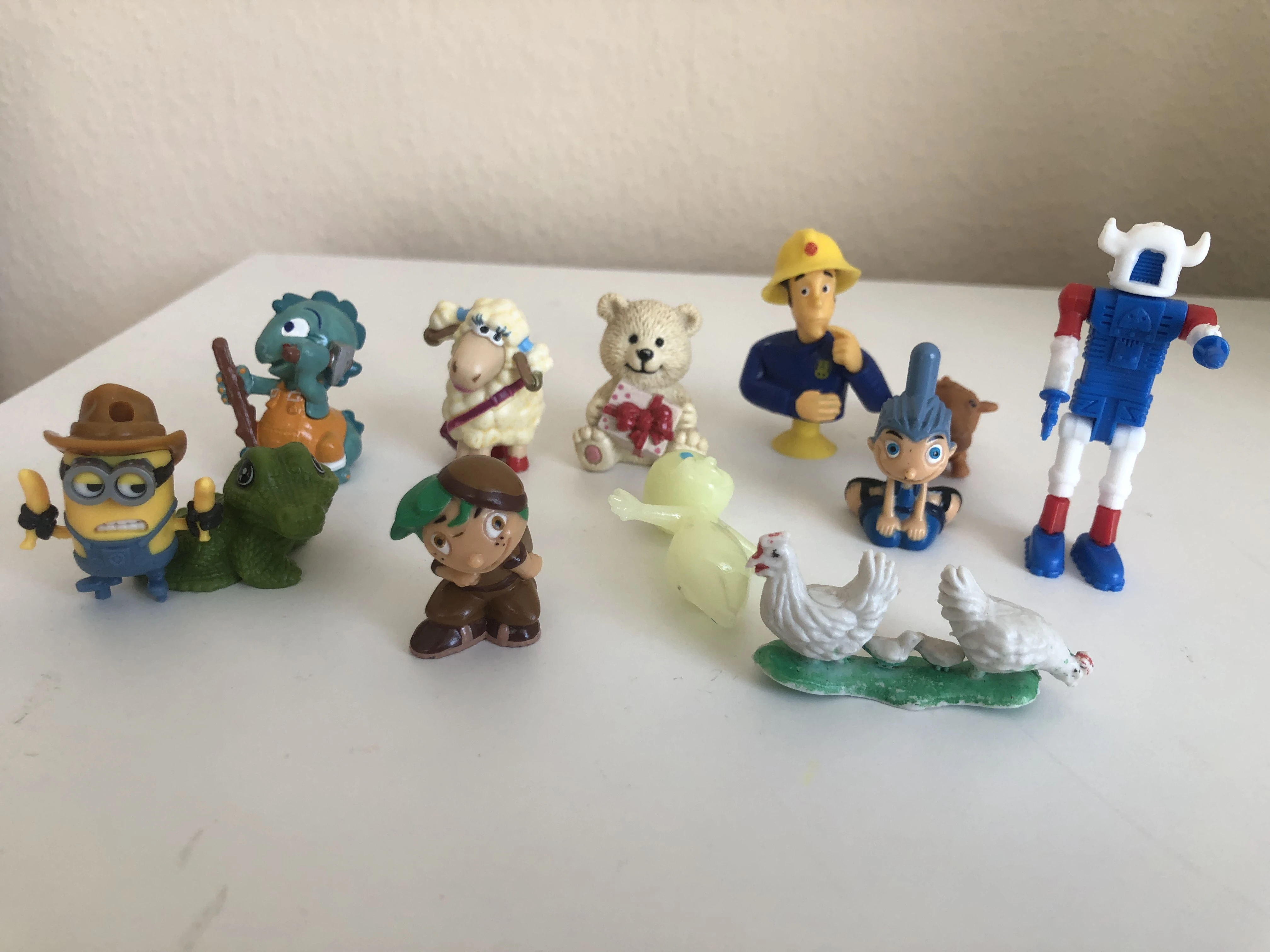 Ü-Eier und Sammelfiguren 