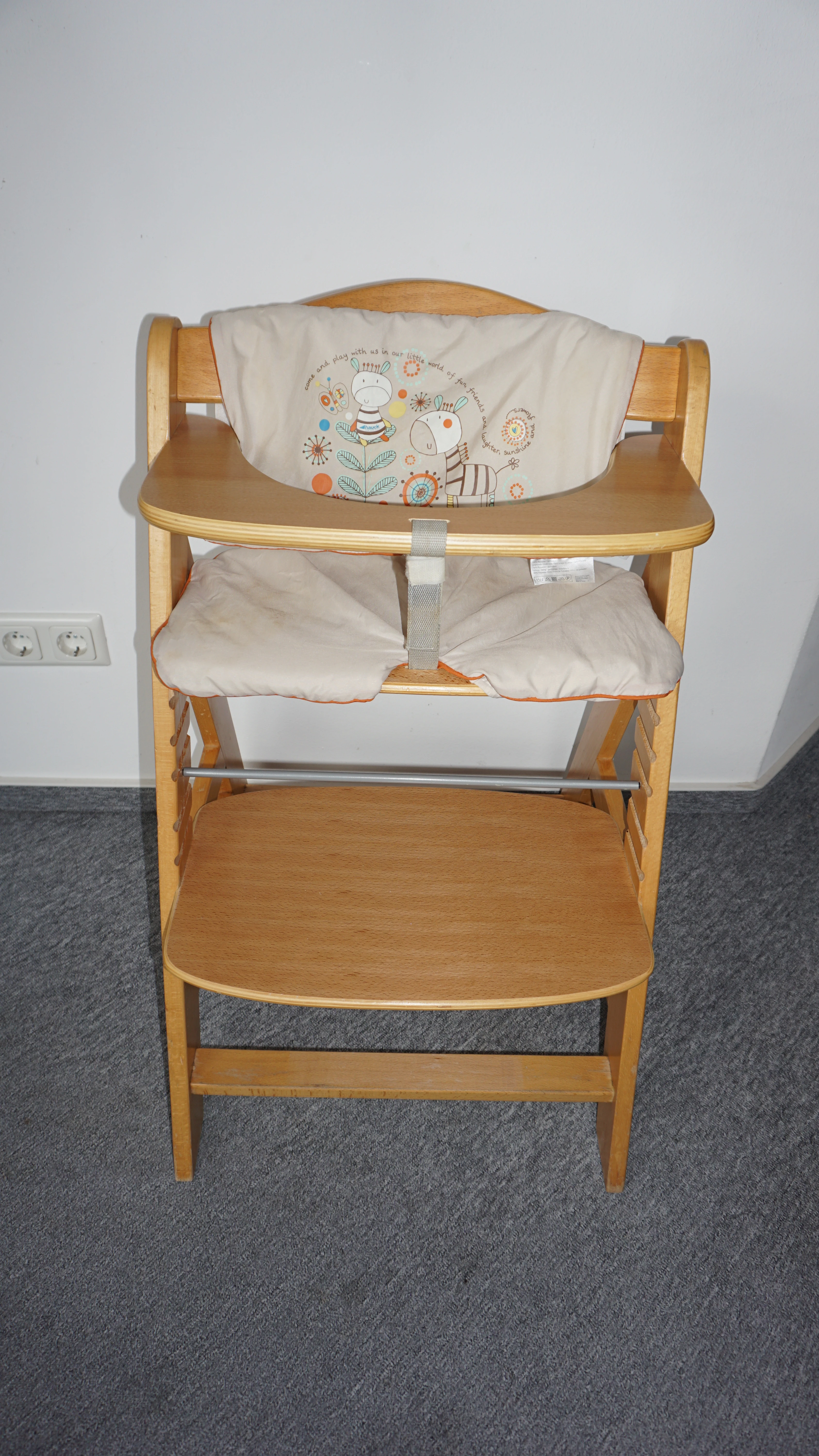 Mit Sitzkissen