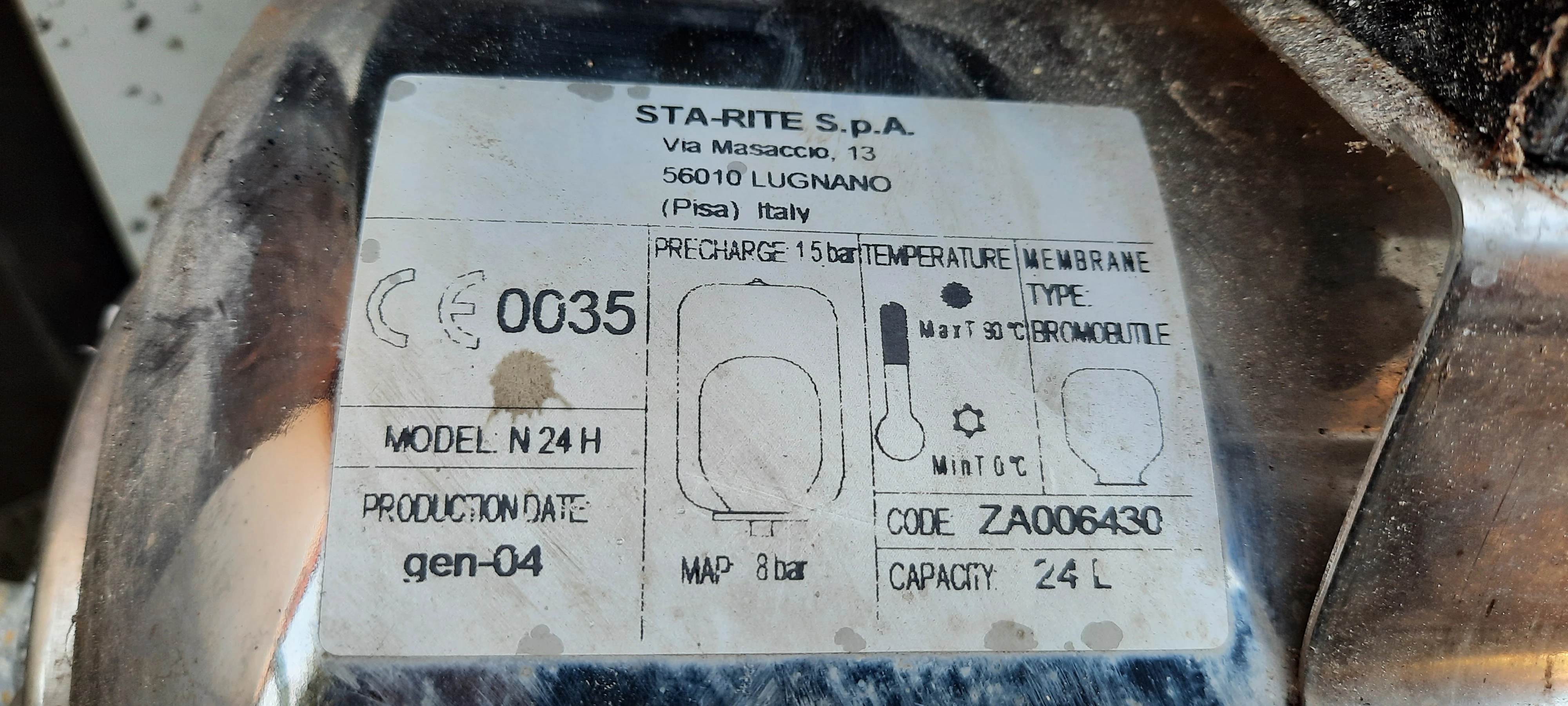 Hauswasserdruckkessel Edelstahl 