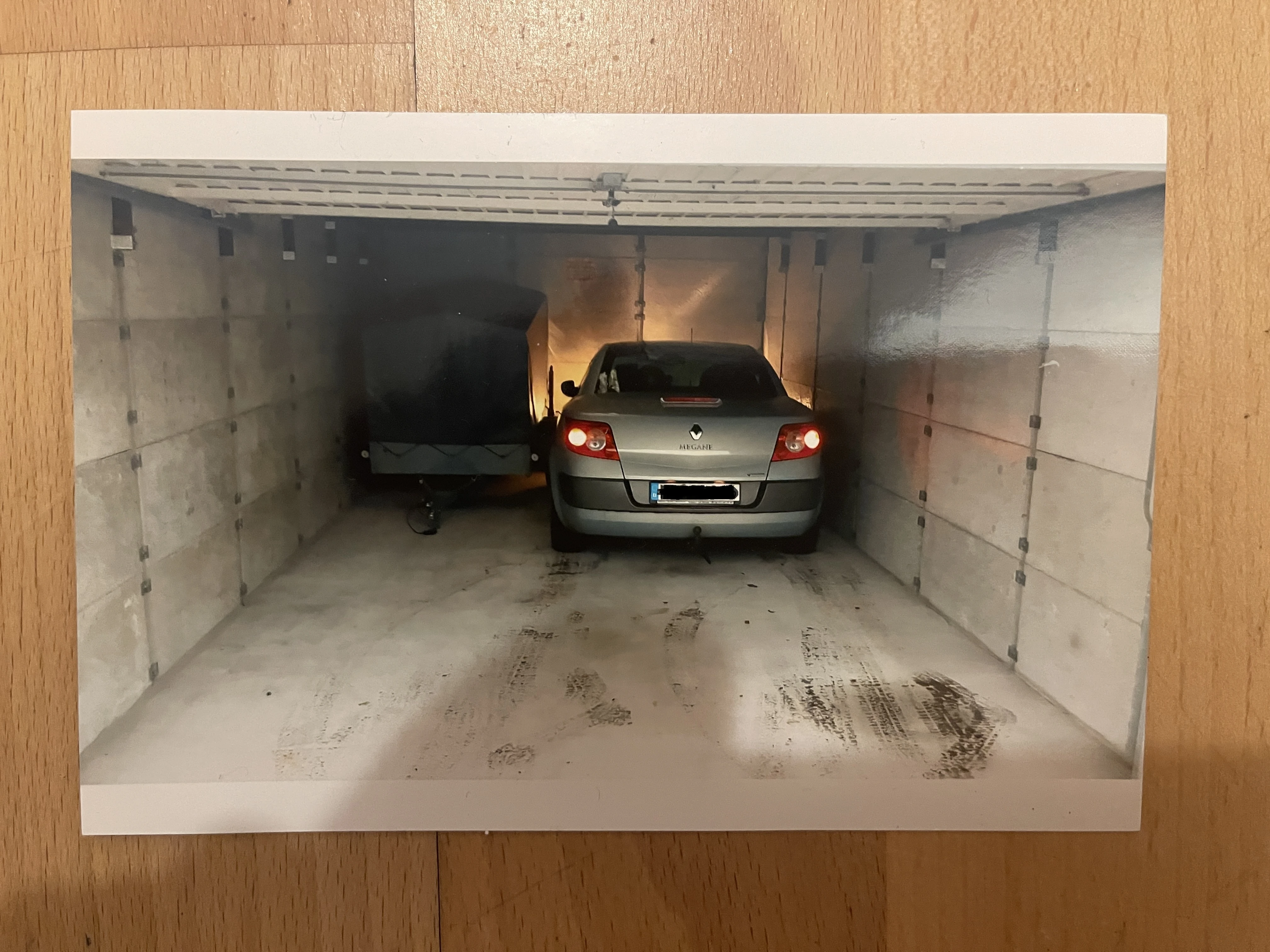 wenn ein Auto drin steht