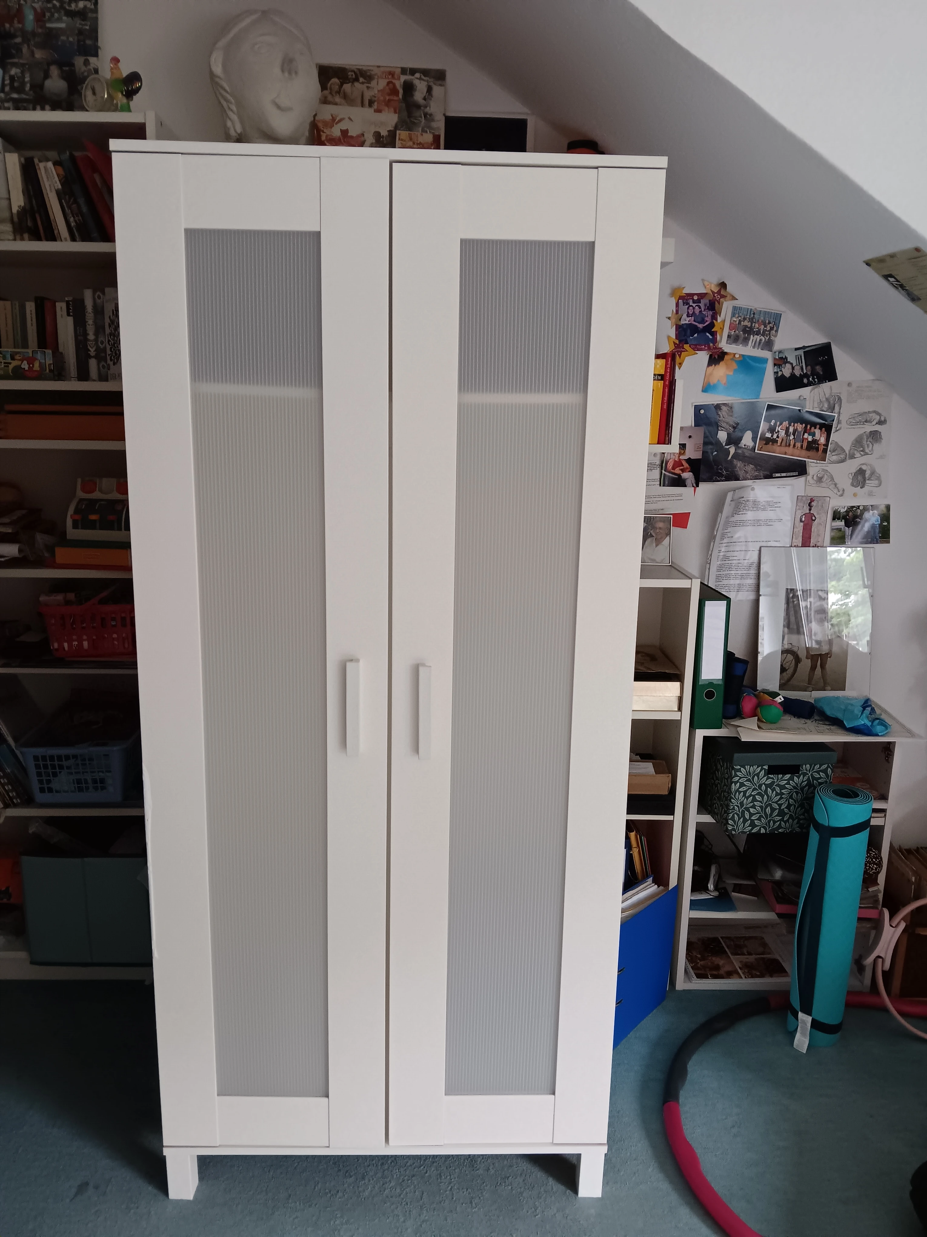 Breite 80 cm / Höhe 180 cm, eine Kleiderstange