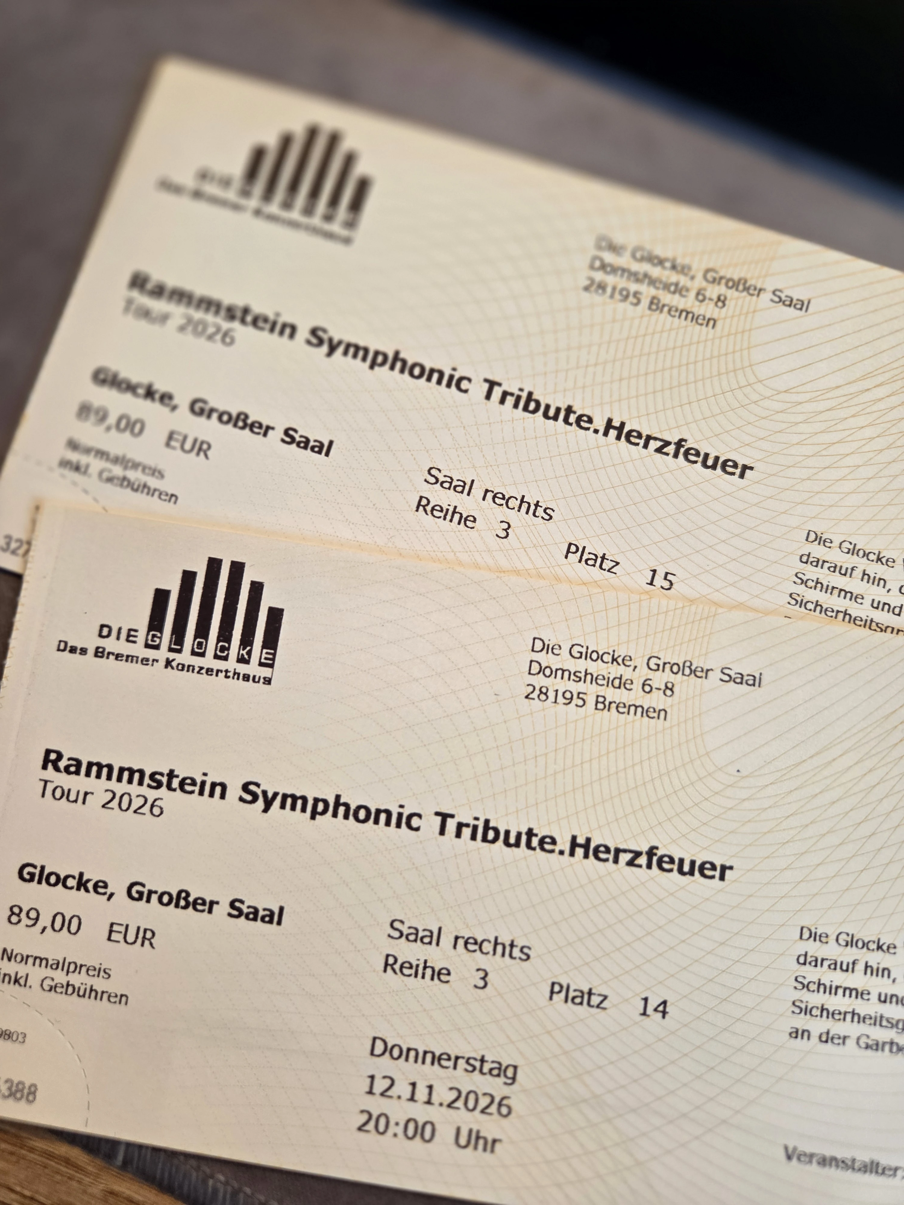 2 Tickets Herzfeuer