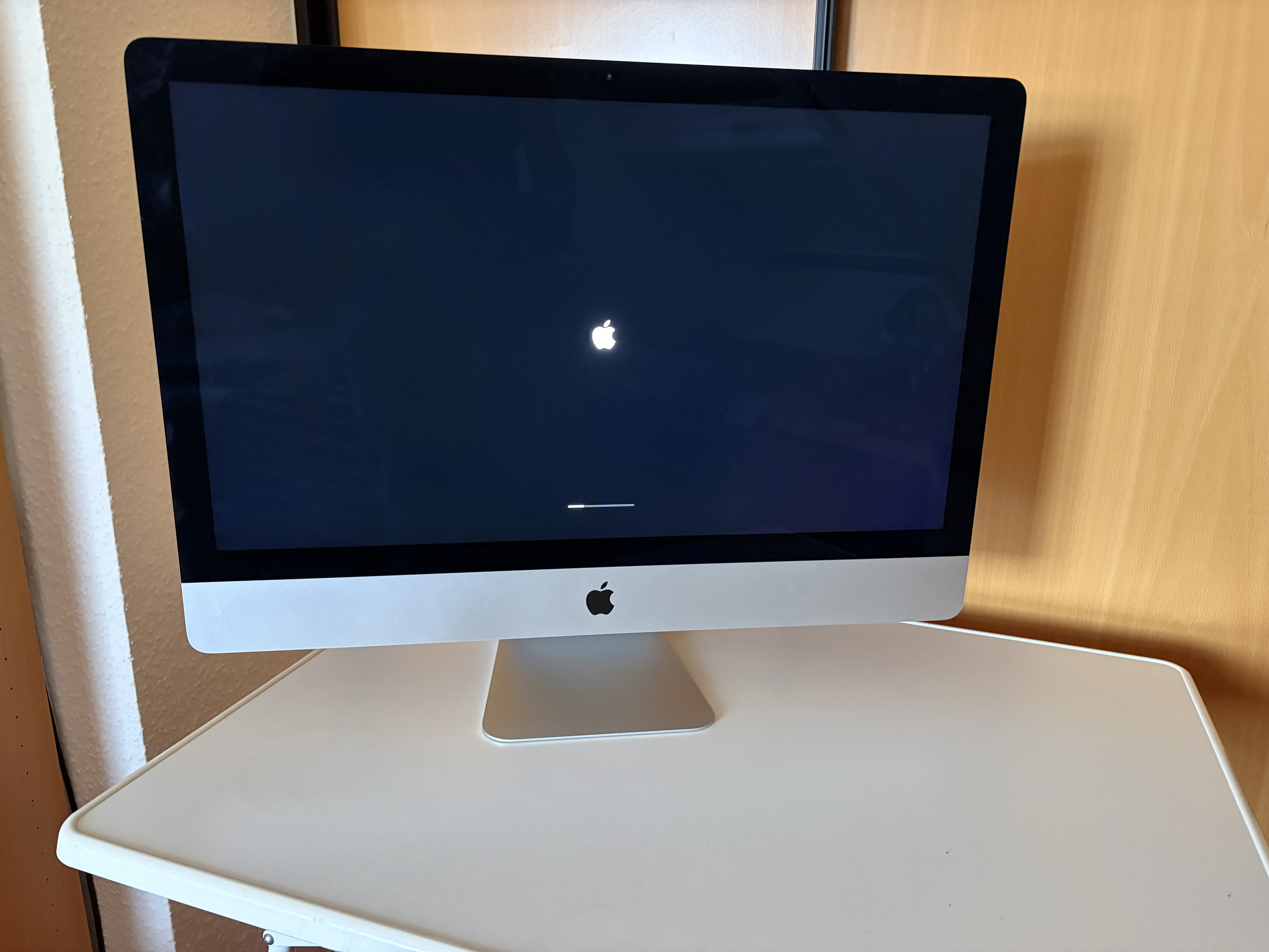 Mac fährt hoch