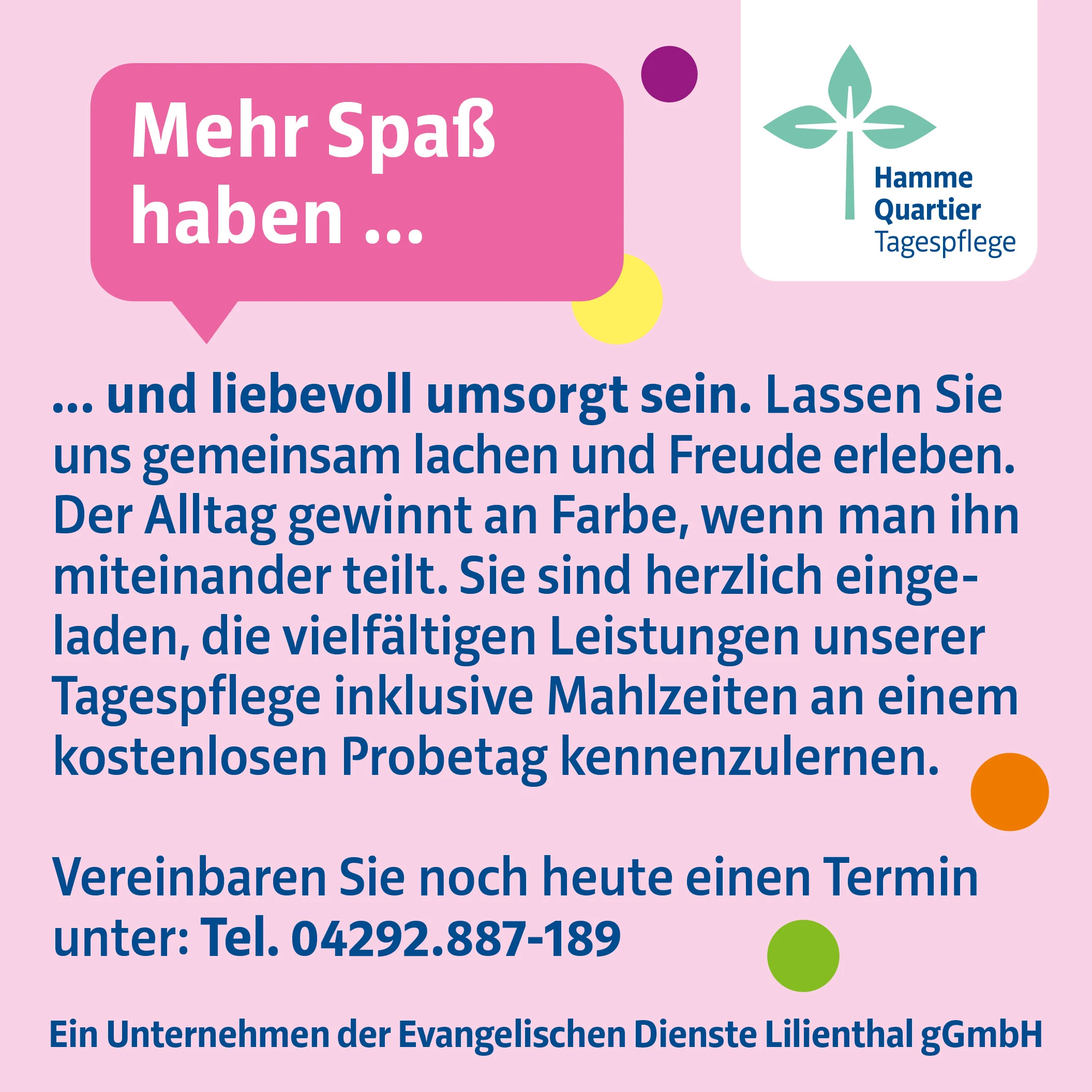  Die Hamme Quartier Tagespflege