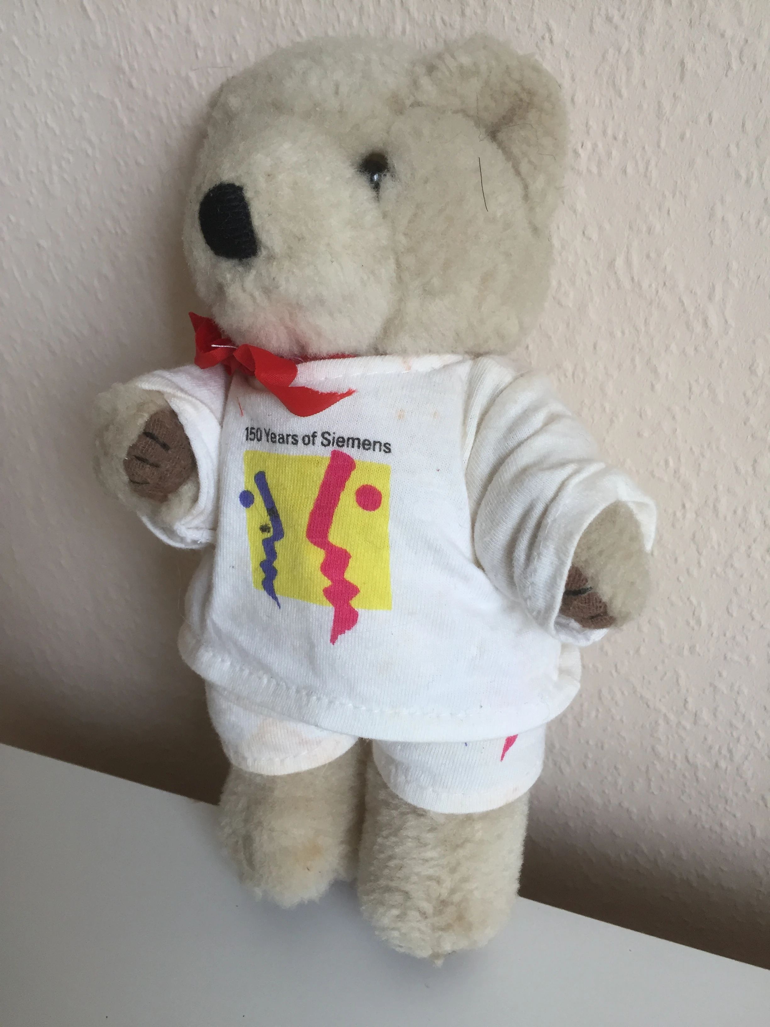 Hochwertiger Teddybär -150 Jahre Siemens 