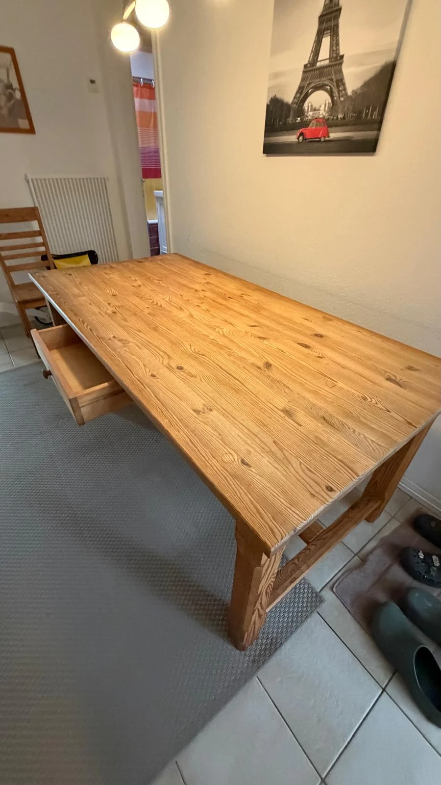 Massivholztisch 