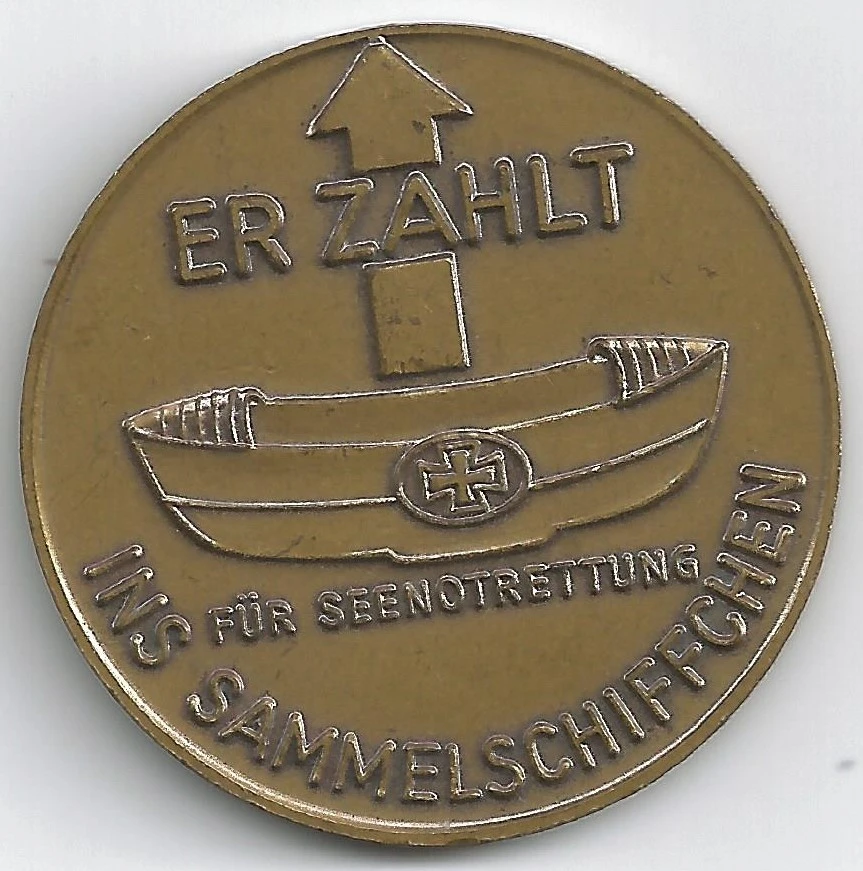 Medaille DGzRS Deutsche Gesellschaft zur Rettung Schiffbrüchiger 