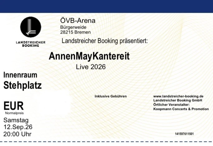 Screenshot eines Tickets