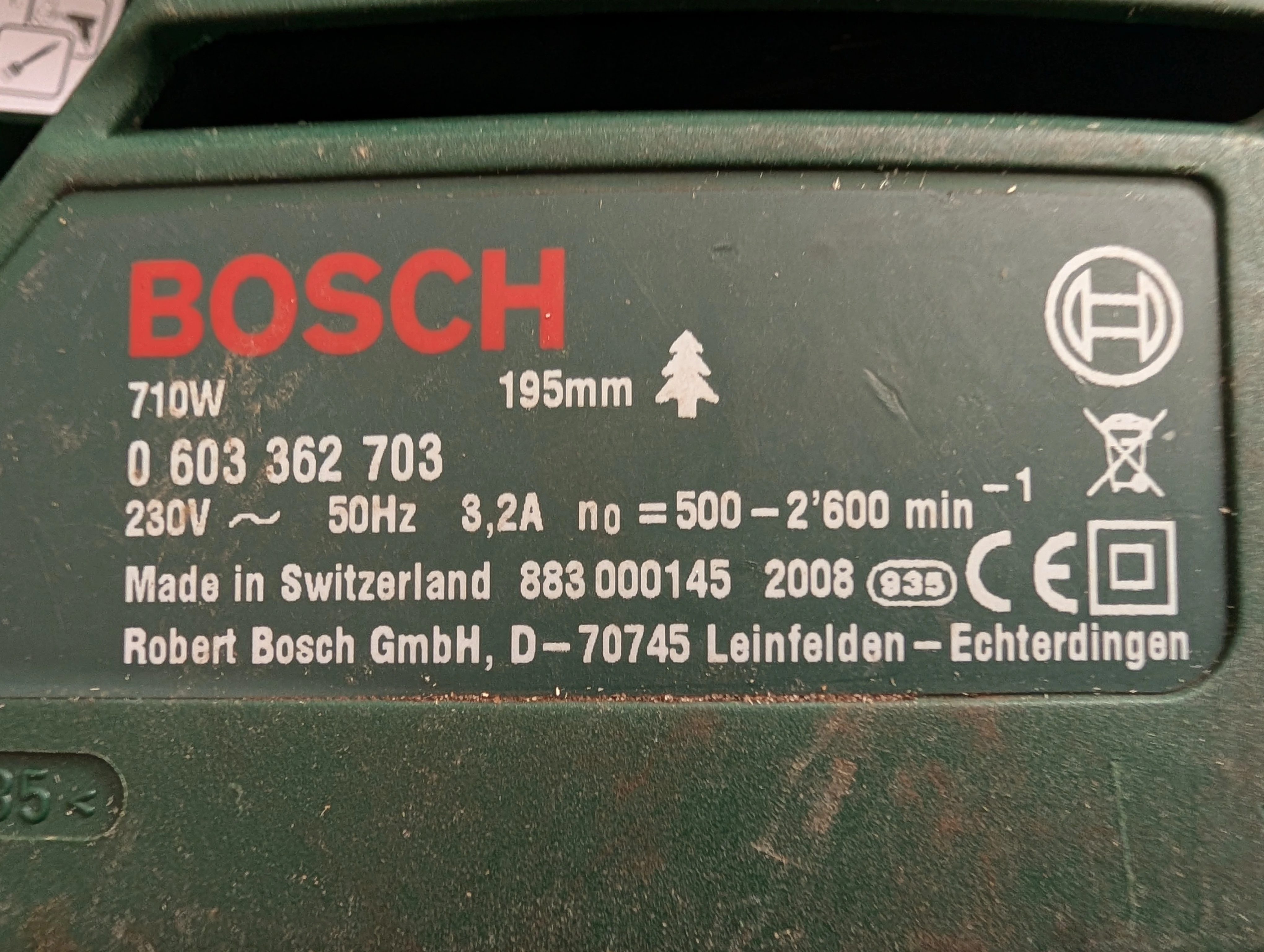 Bosch Säbelsäge