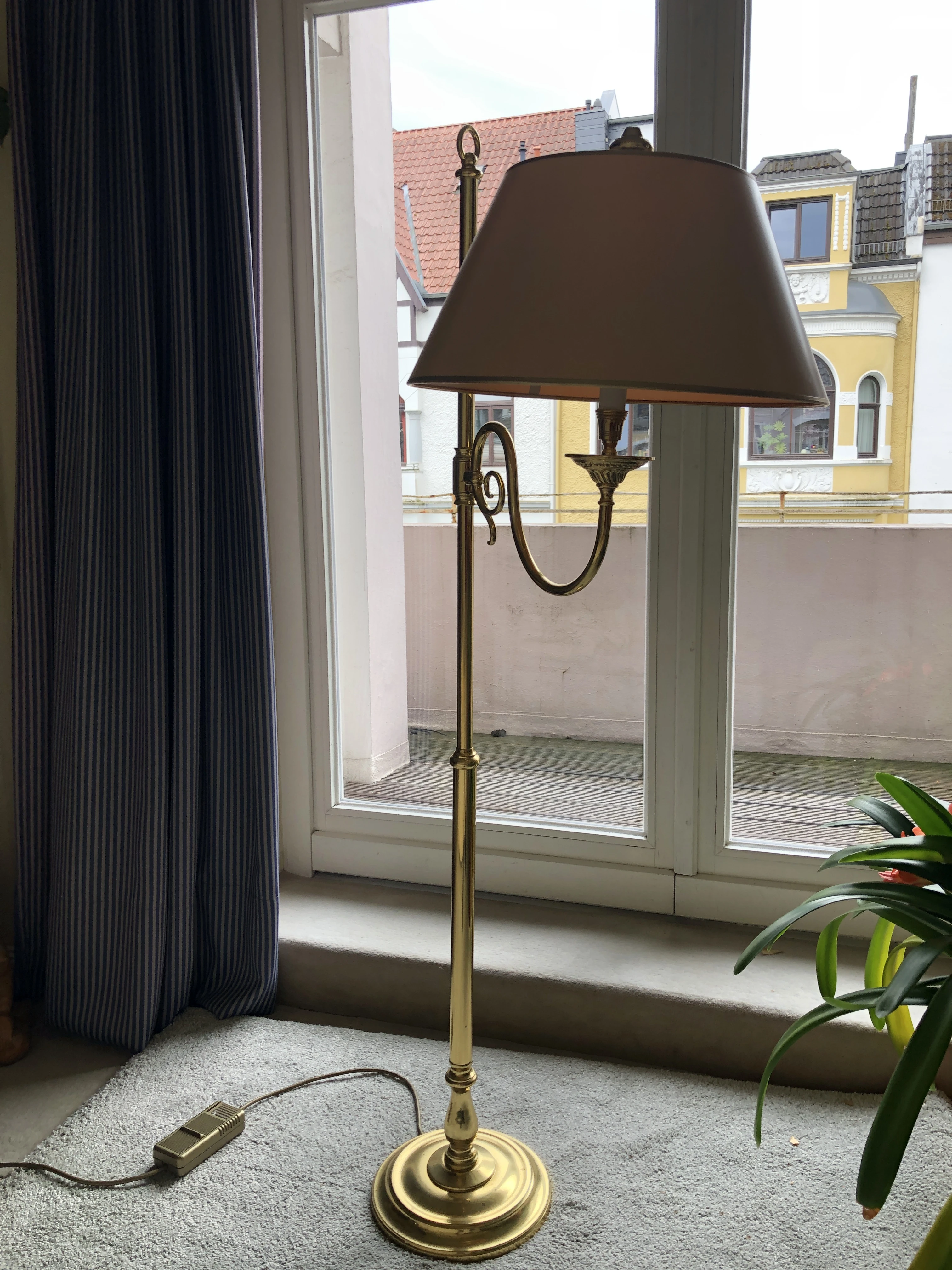 Messinglampe