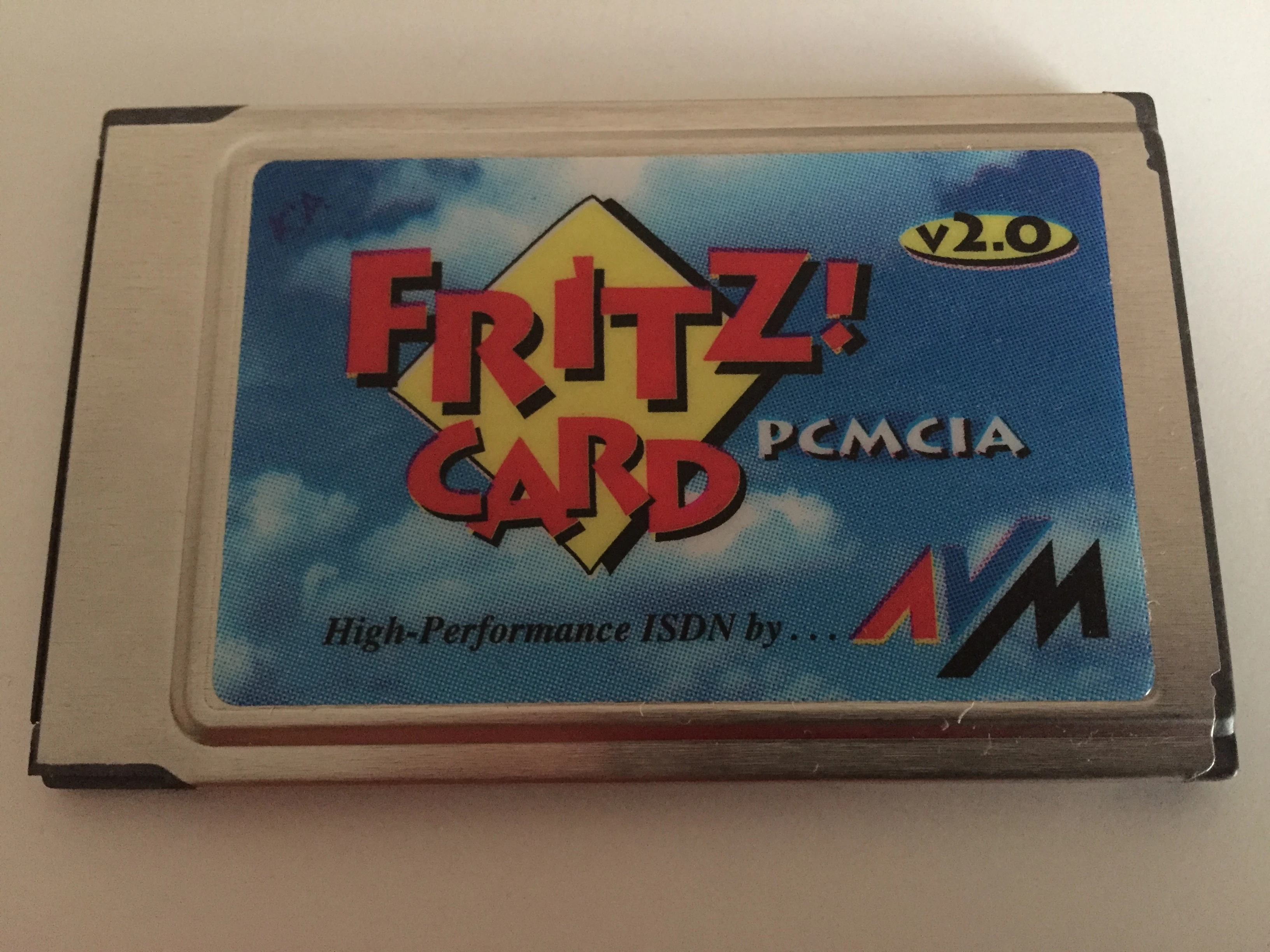 Fritz!Card PCMCIA v2.0 ISDN Karte für Notebook 