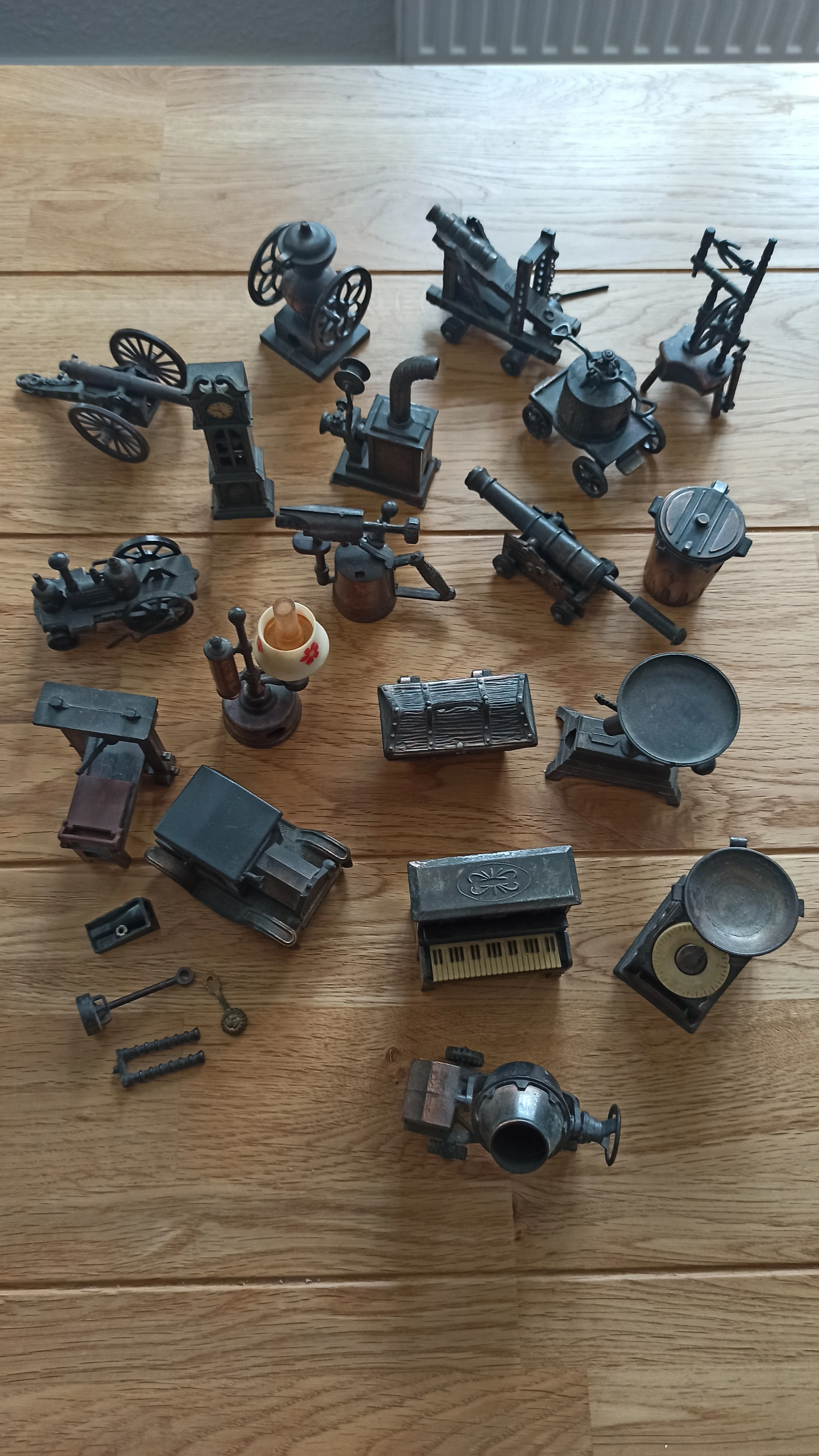 Vintage Sammlung Miniatur 70er und 80er Jahre Bleistiftanspitzer 