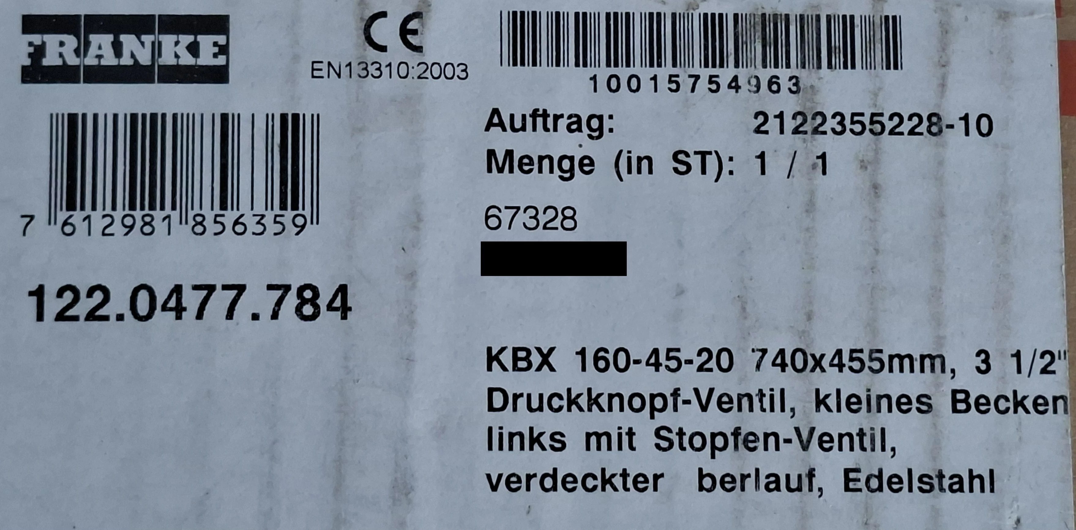 Originalaufkleber
