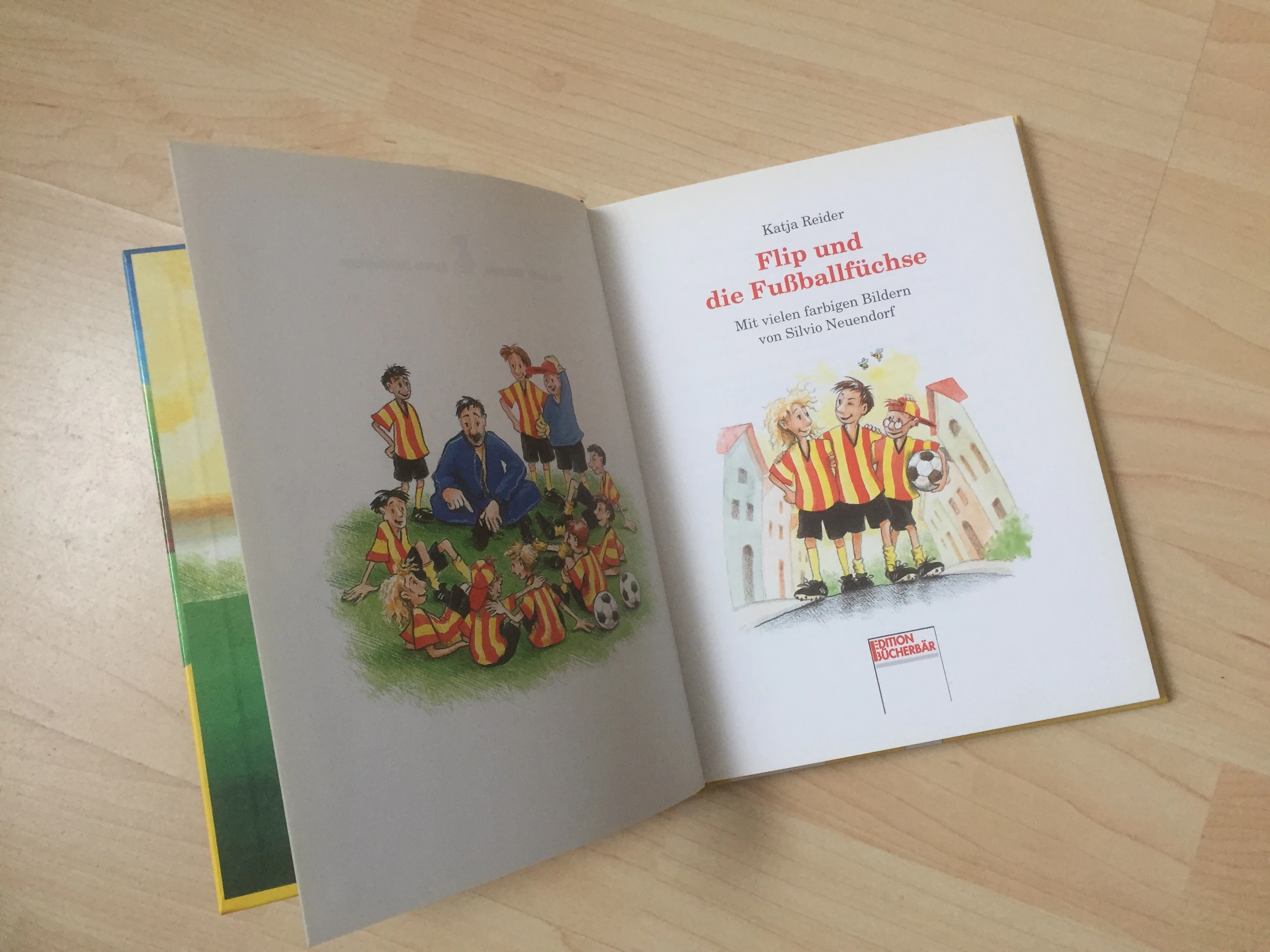Flip und die Fußballfüchse - Kinderbuch 