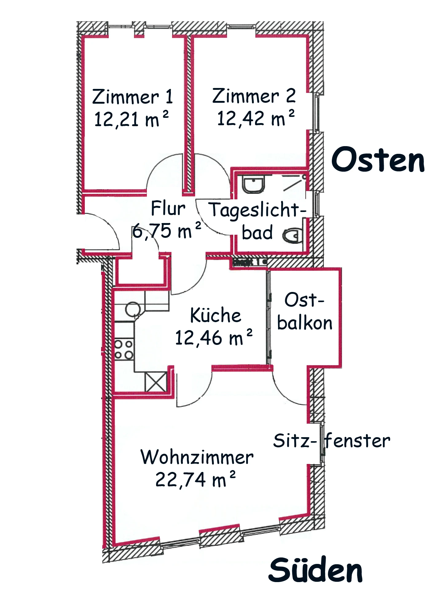 Wohnung 1. OG