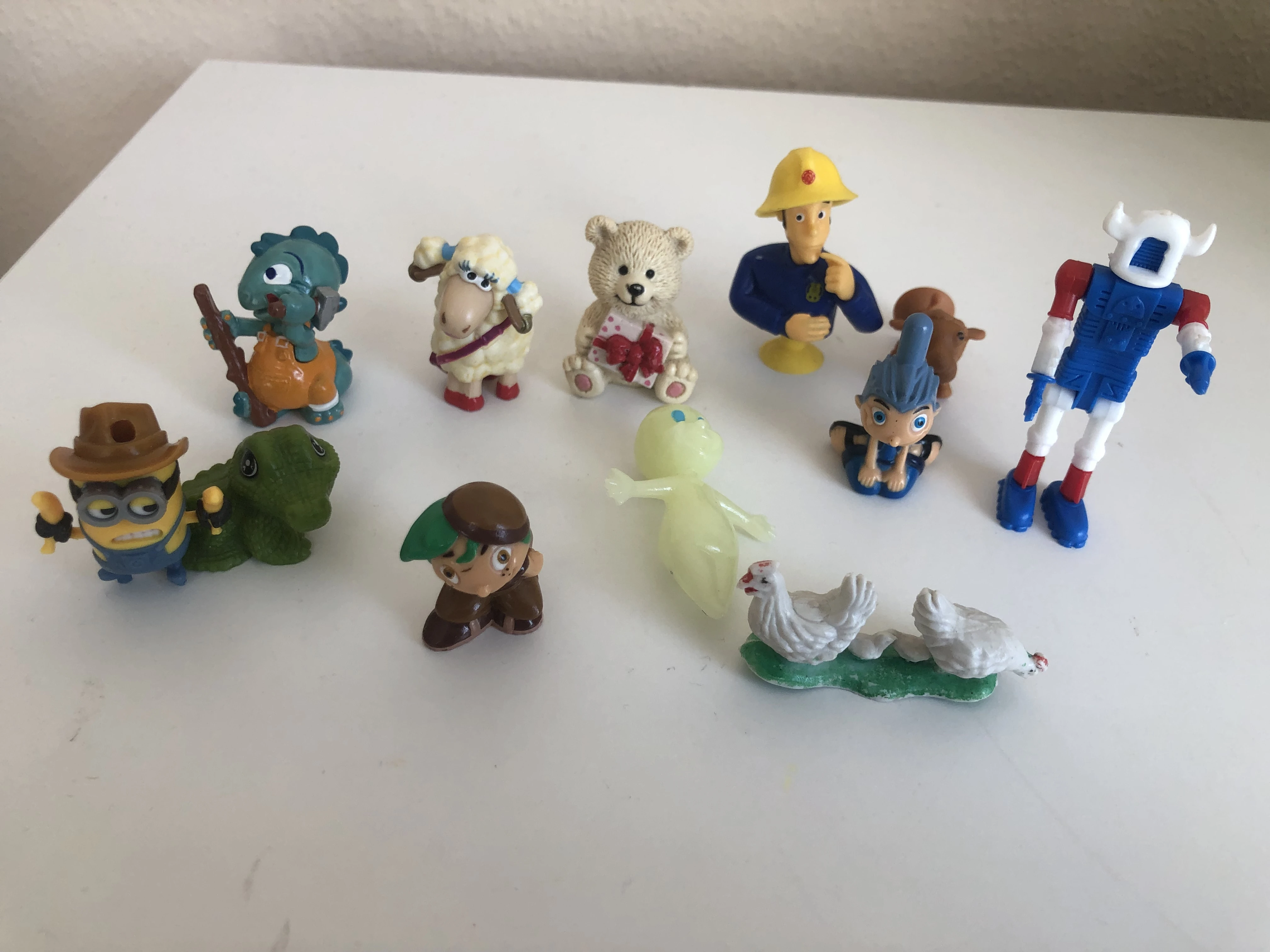 Ü-Eier und Sammelfiguren 
