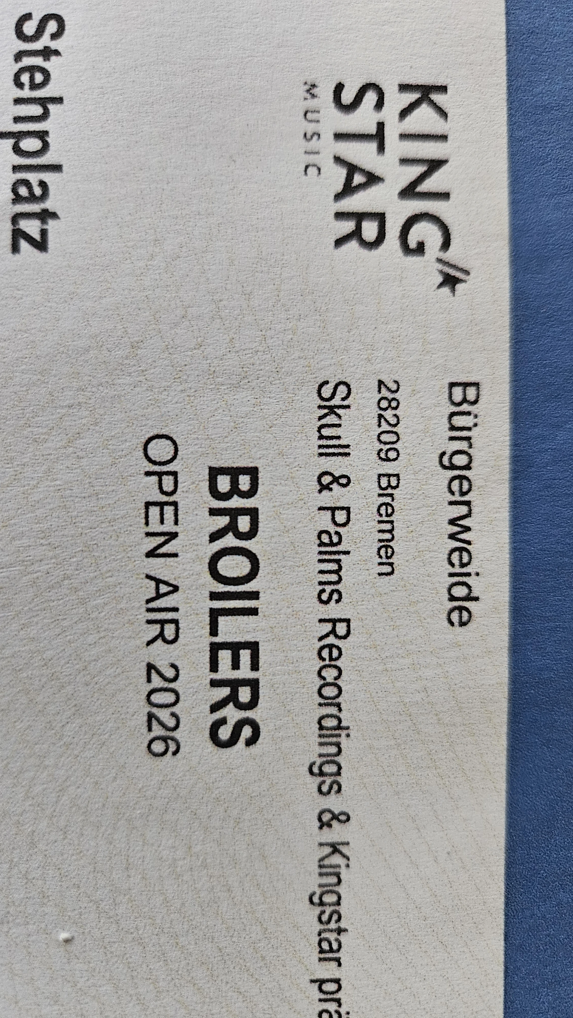 Broilers Tickets