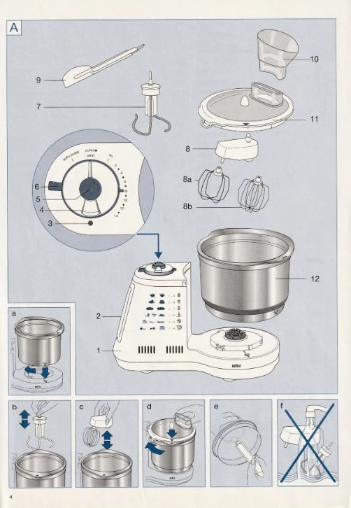 Braun Küchenmaschine Zubehör 1