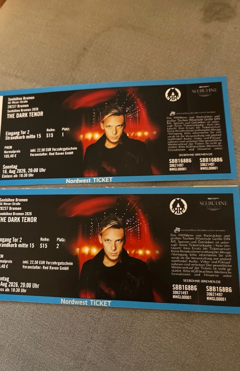 2 Tickets