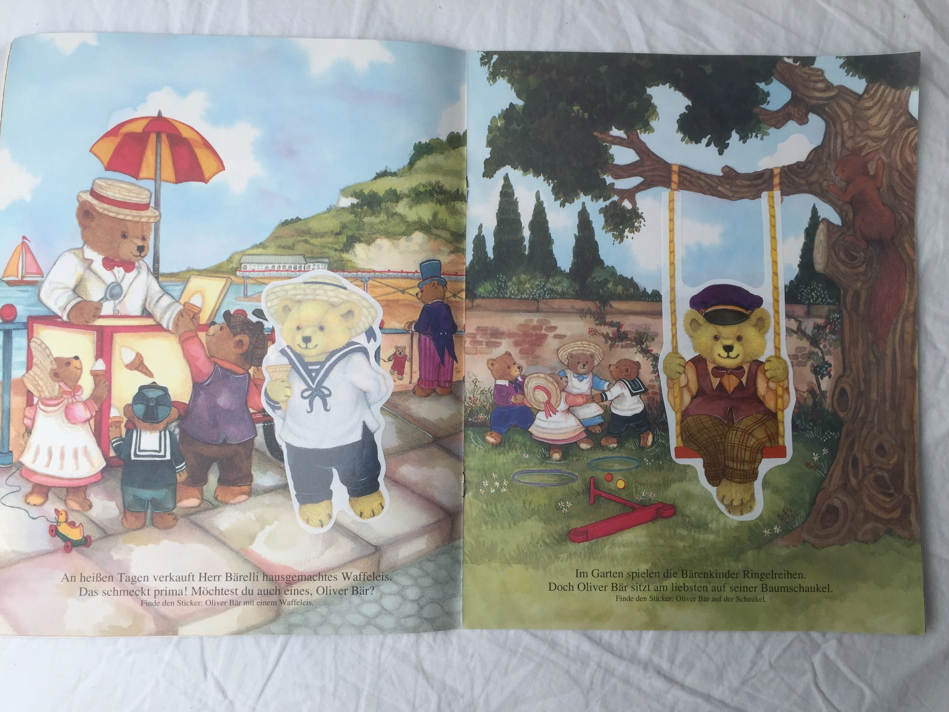 Teddy Bär Stickeralbum 1995 sehr selten 