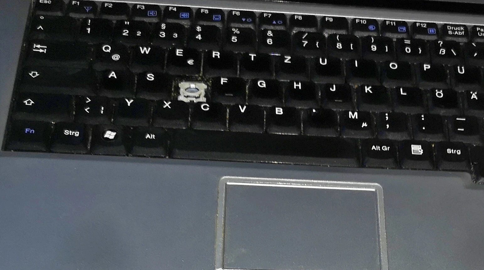 Medion-Laptop Buchstabe D fehlt