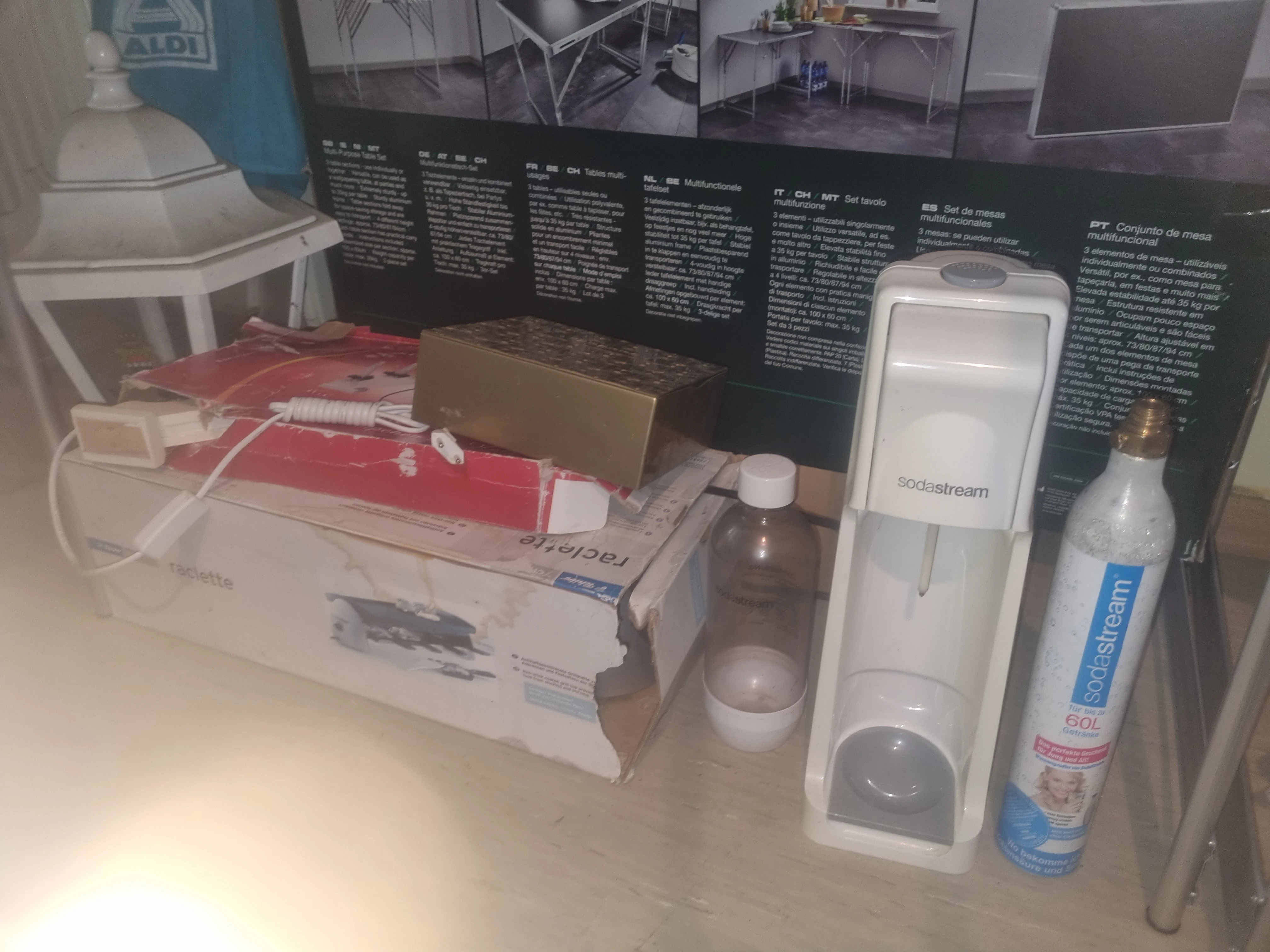 Sodastream, Raclette