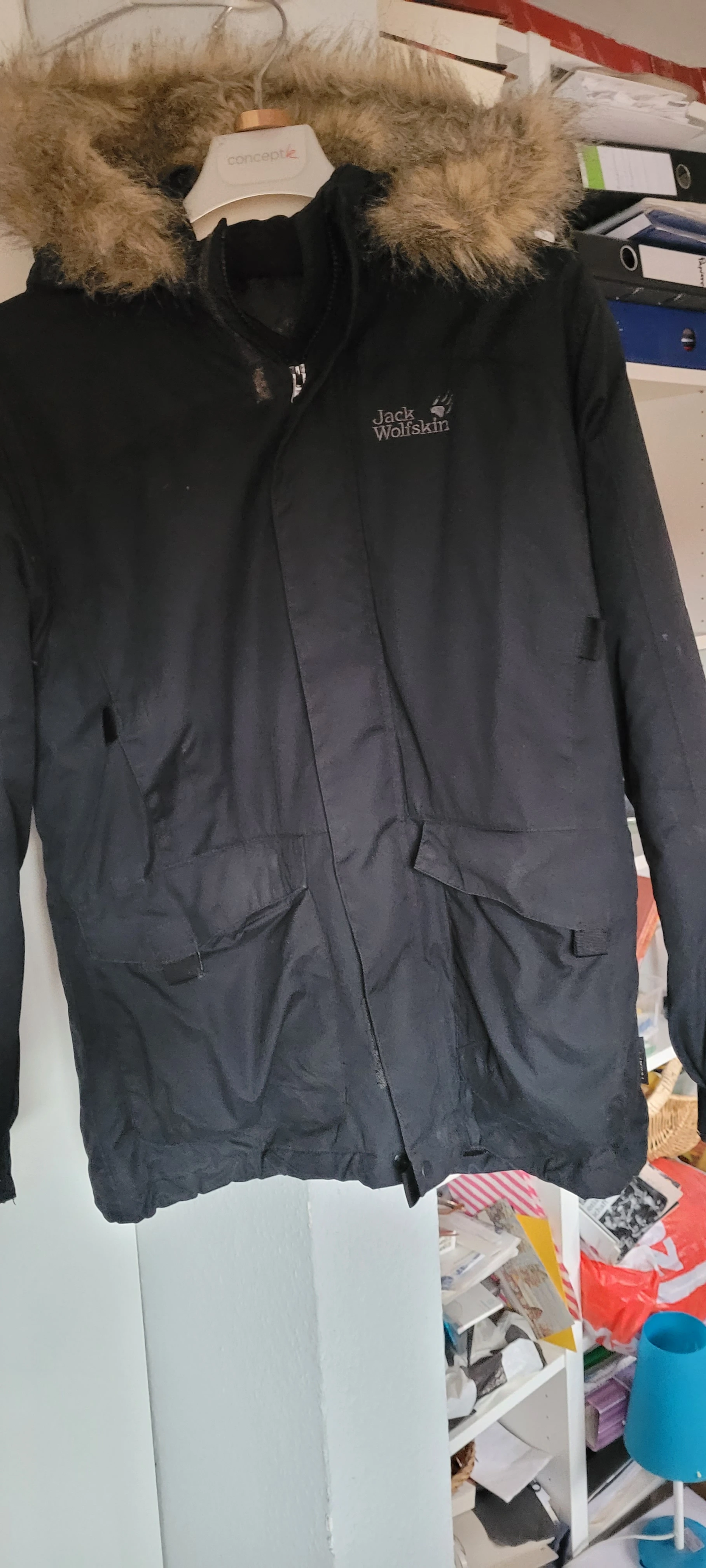 Schöne warme Marken Winterjacke