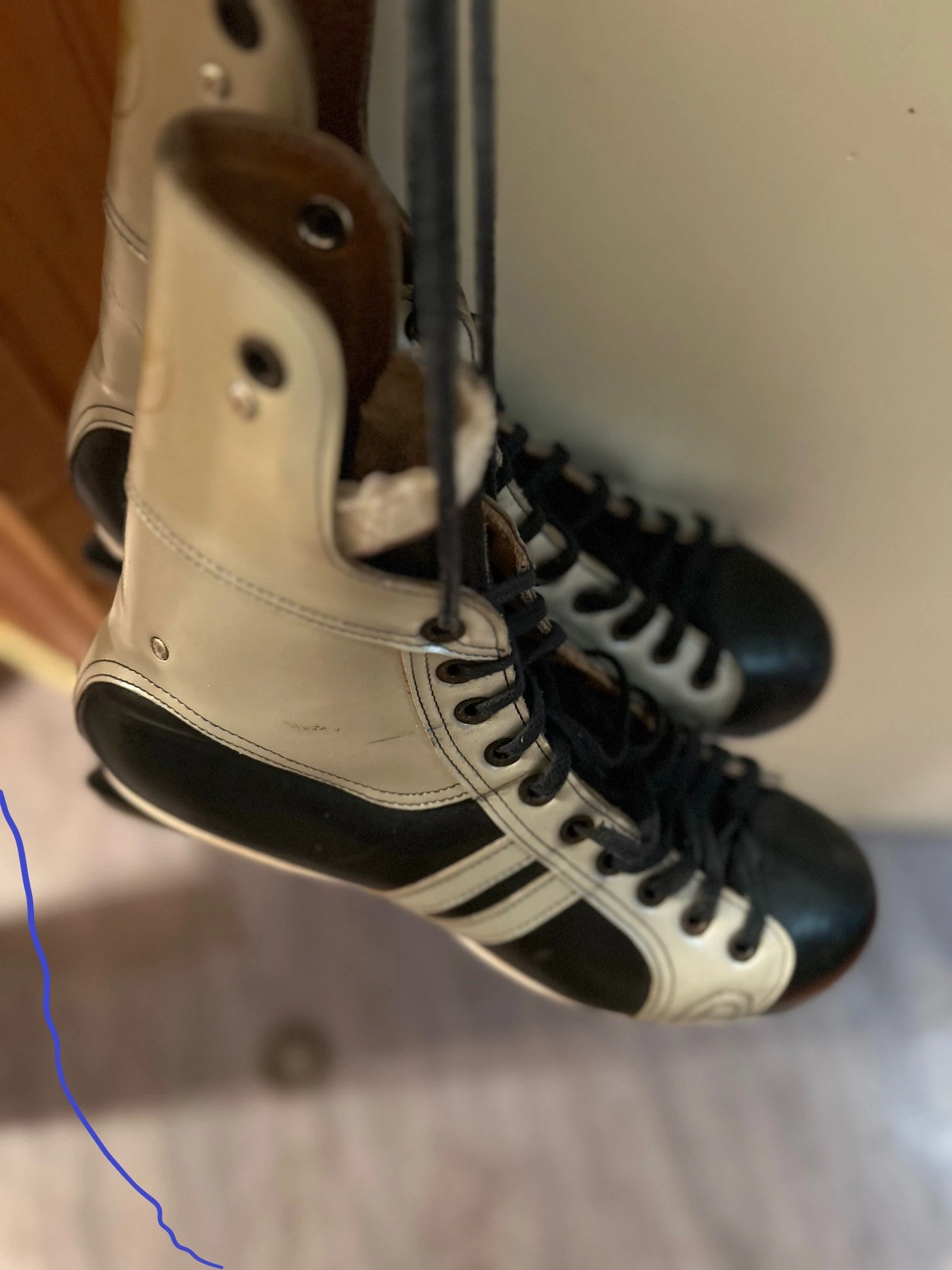 gebrauchte Schlittschuhe Gr. 46