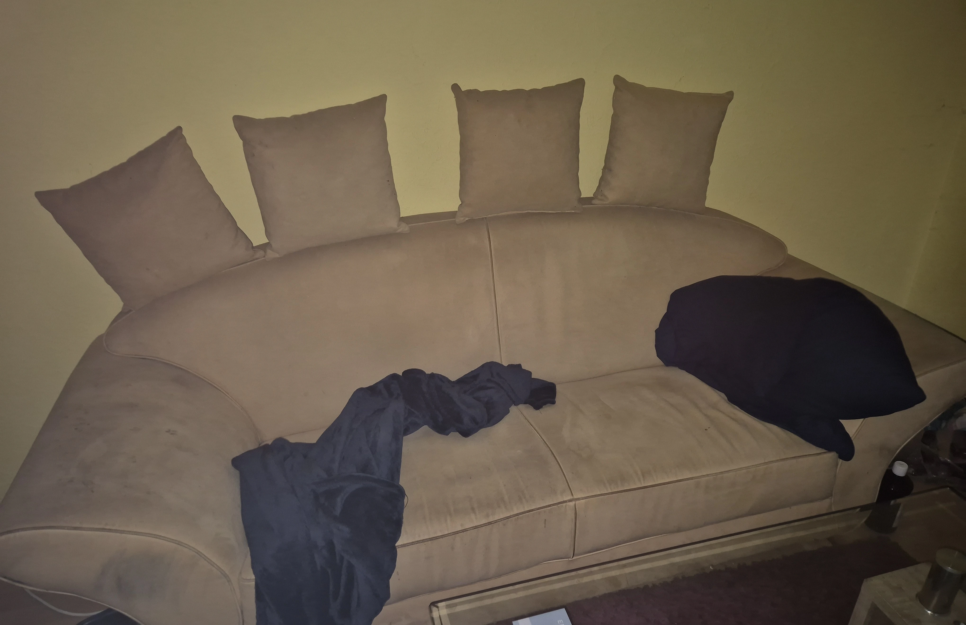 Sofa, Ockergelb/Curry