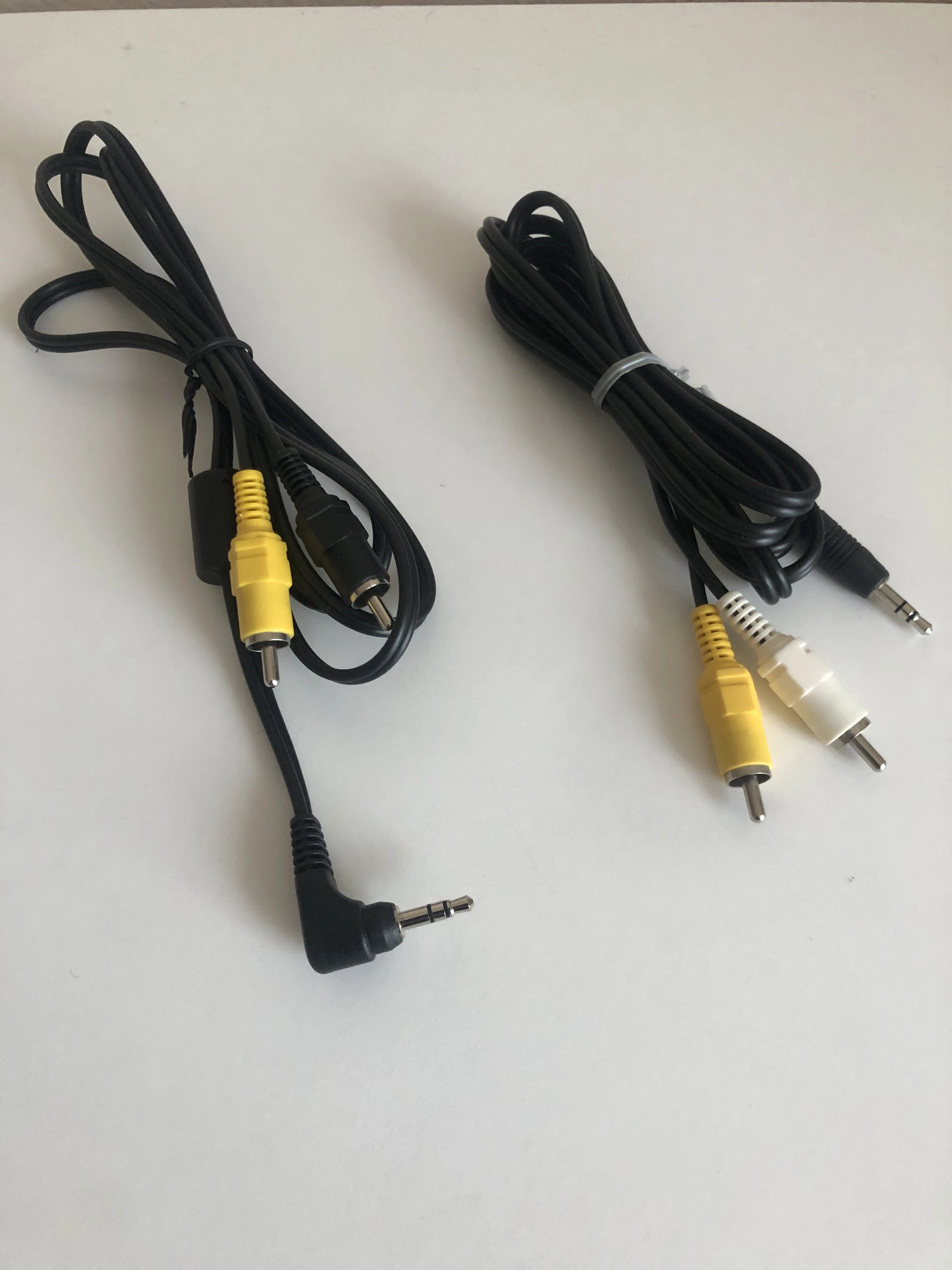 Audiokabel Klinken-Stecker auf 2x Cinch-Stecker 