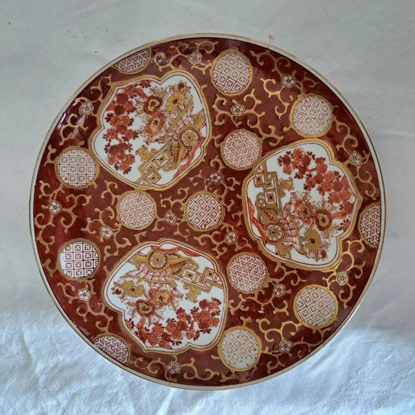 Japanischer Teller Gold Imari