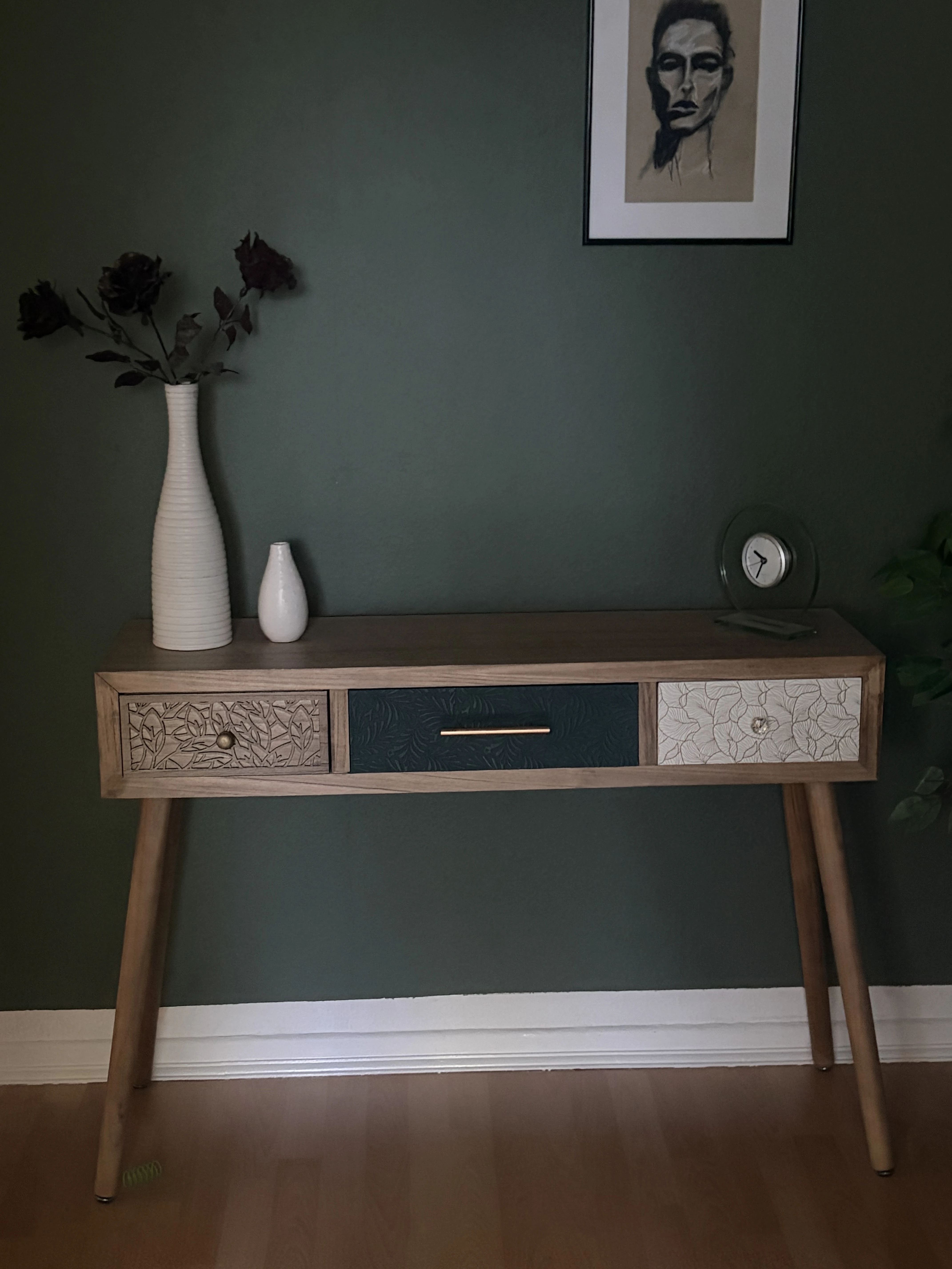Konsole aus Holz 