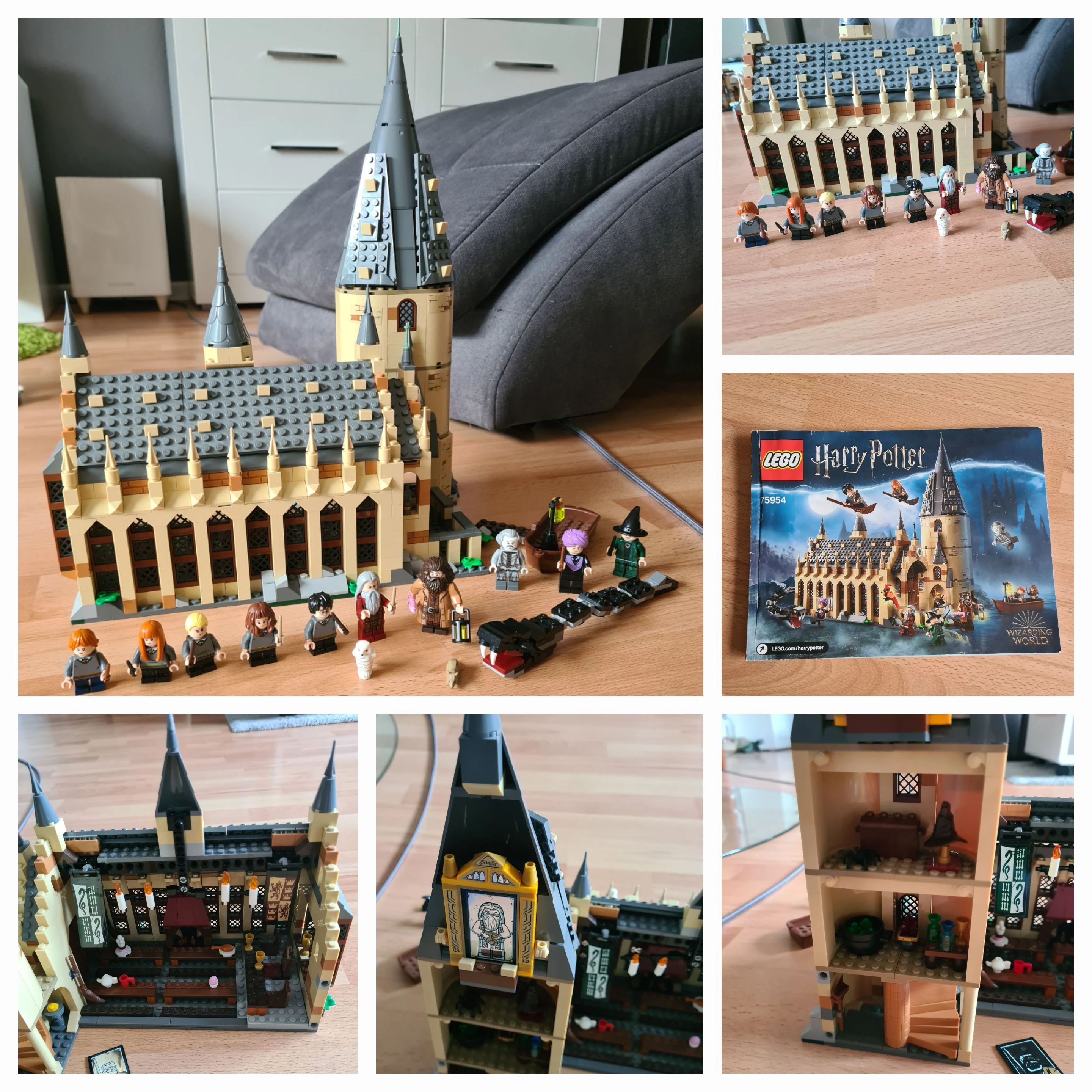 Die große Halle Hogwarts (75954), 110€ 