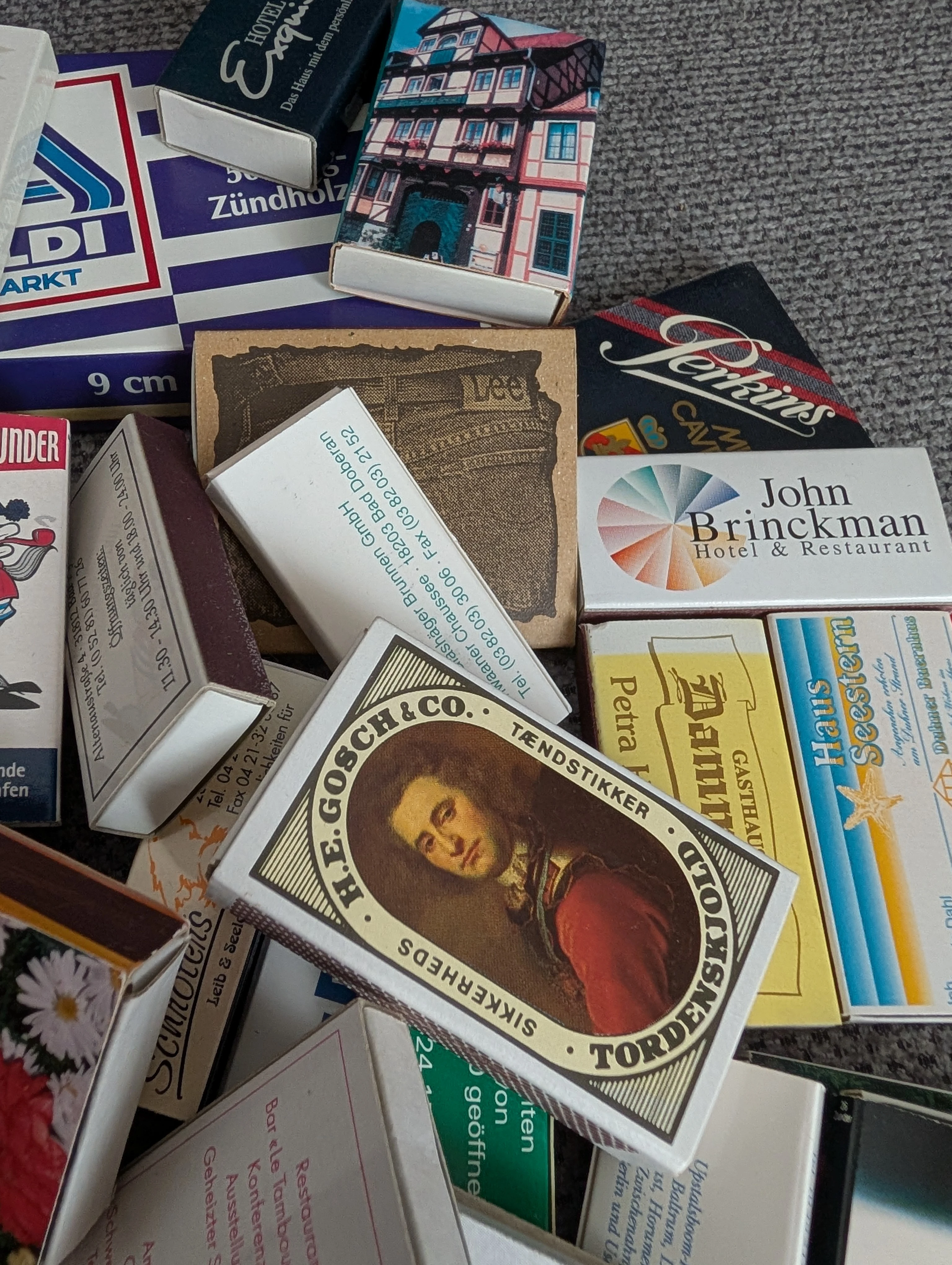 Streichholzschachtel Sammlung