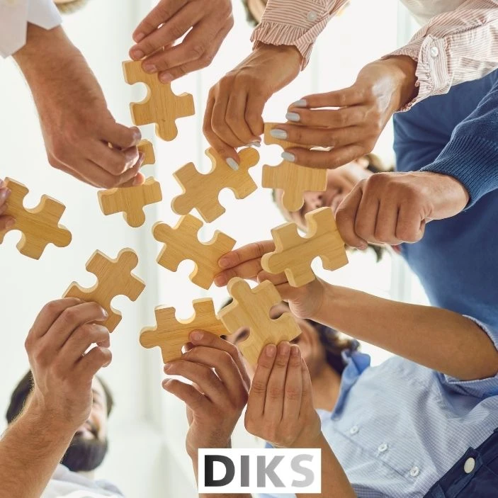 Menschen vernetzen sich