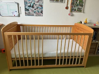 Mittlere Höhe des Lattenrostes