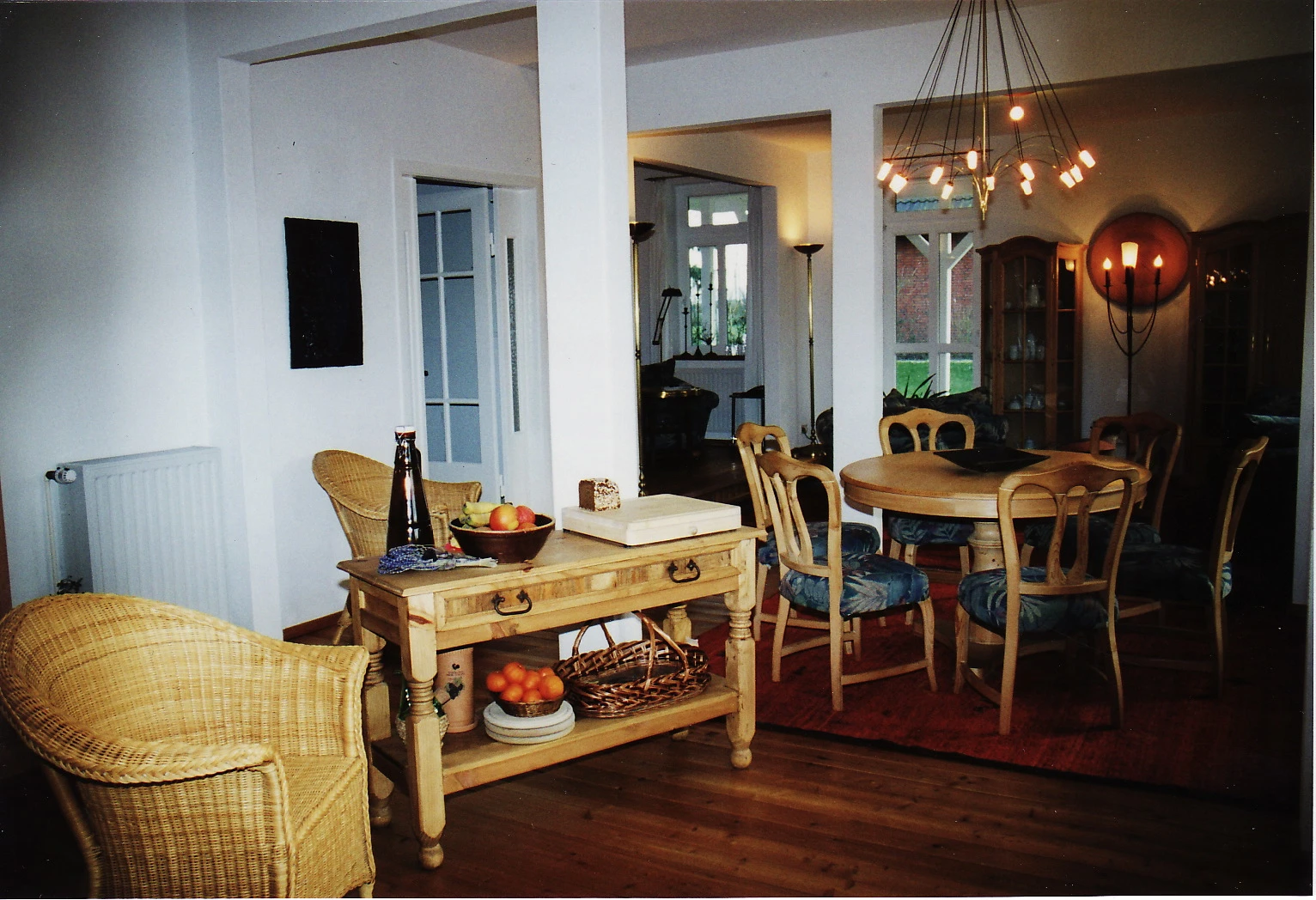 Wohnbeispiel Essbereich / Wohnzimmer 