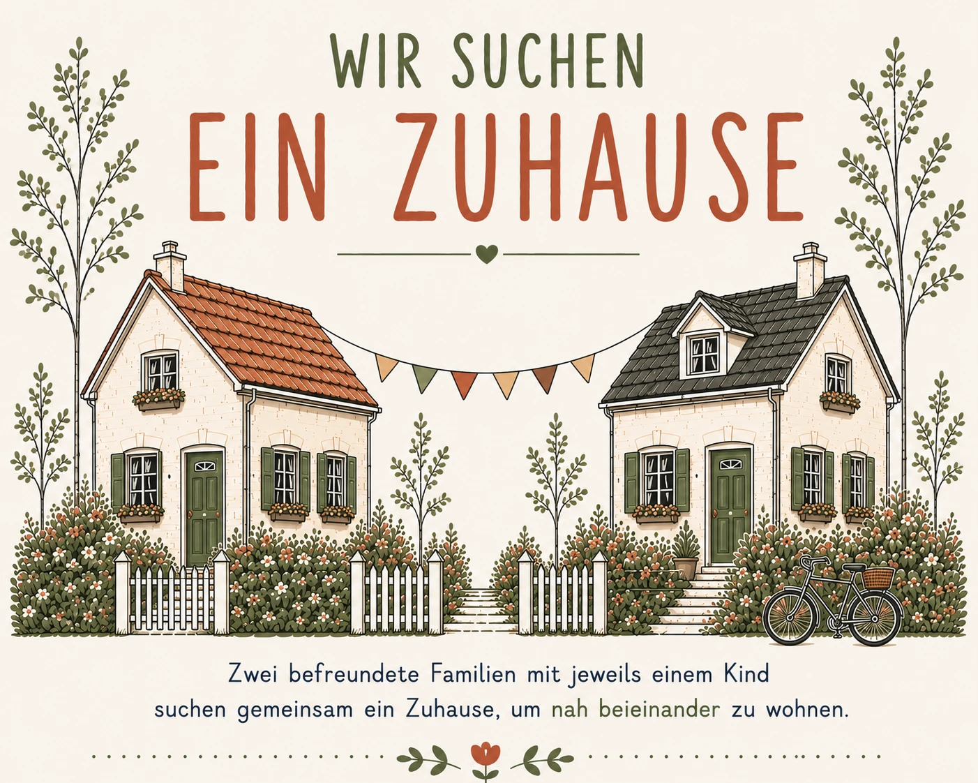 Wir suchen ein Zuhause