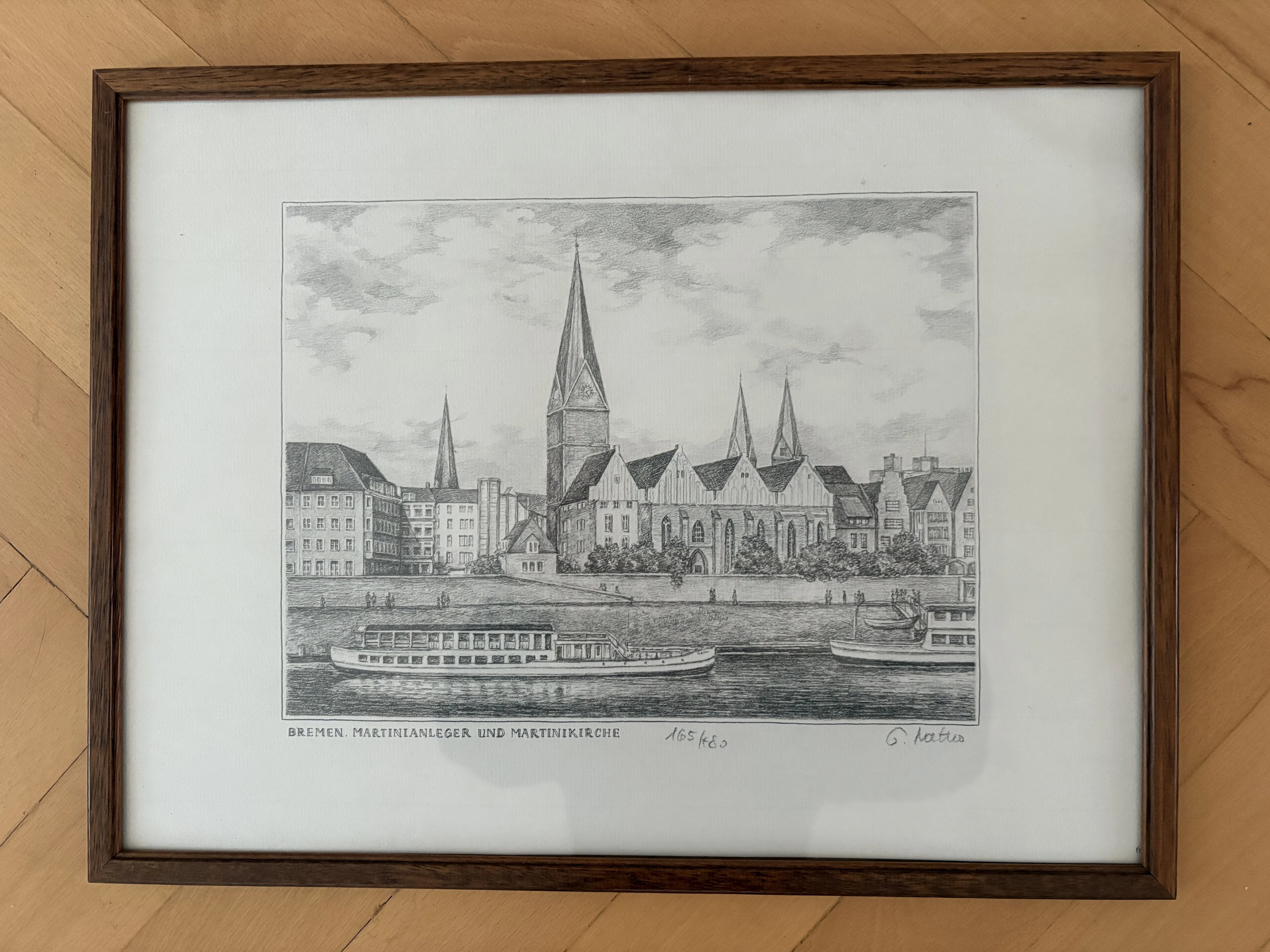 Martinianleger und Martinikirche