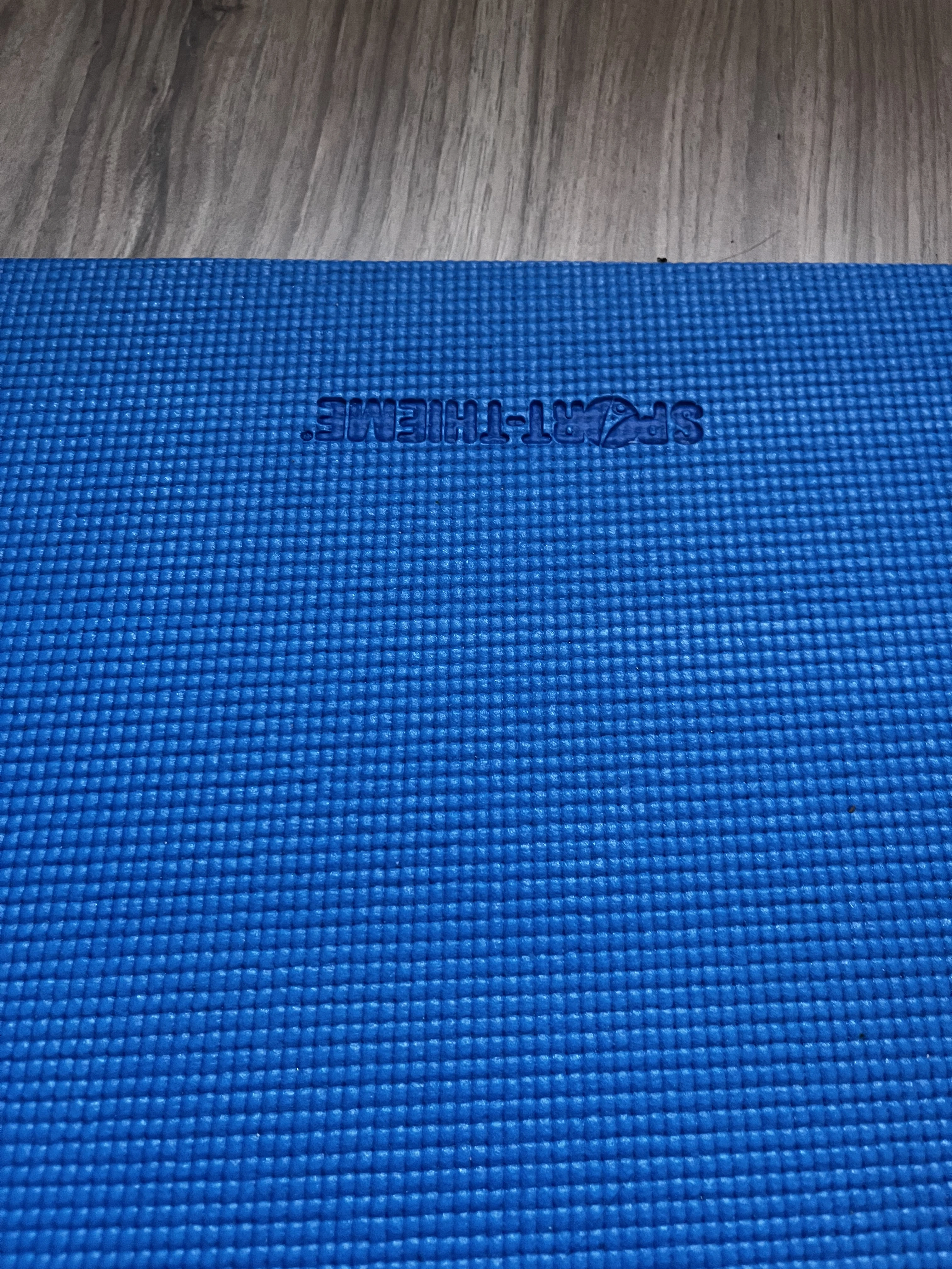 Fitnessmatte blau 