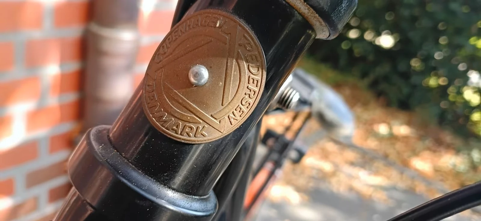 Plakette original Perdersen Copenhagen