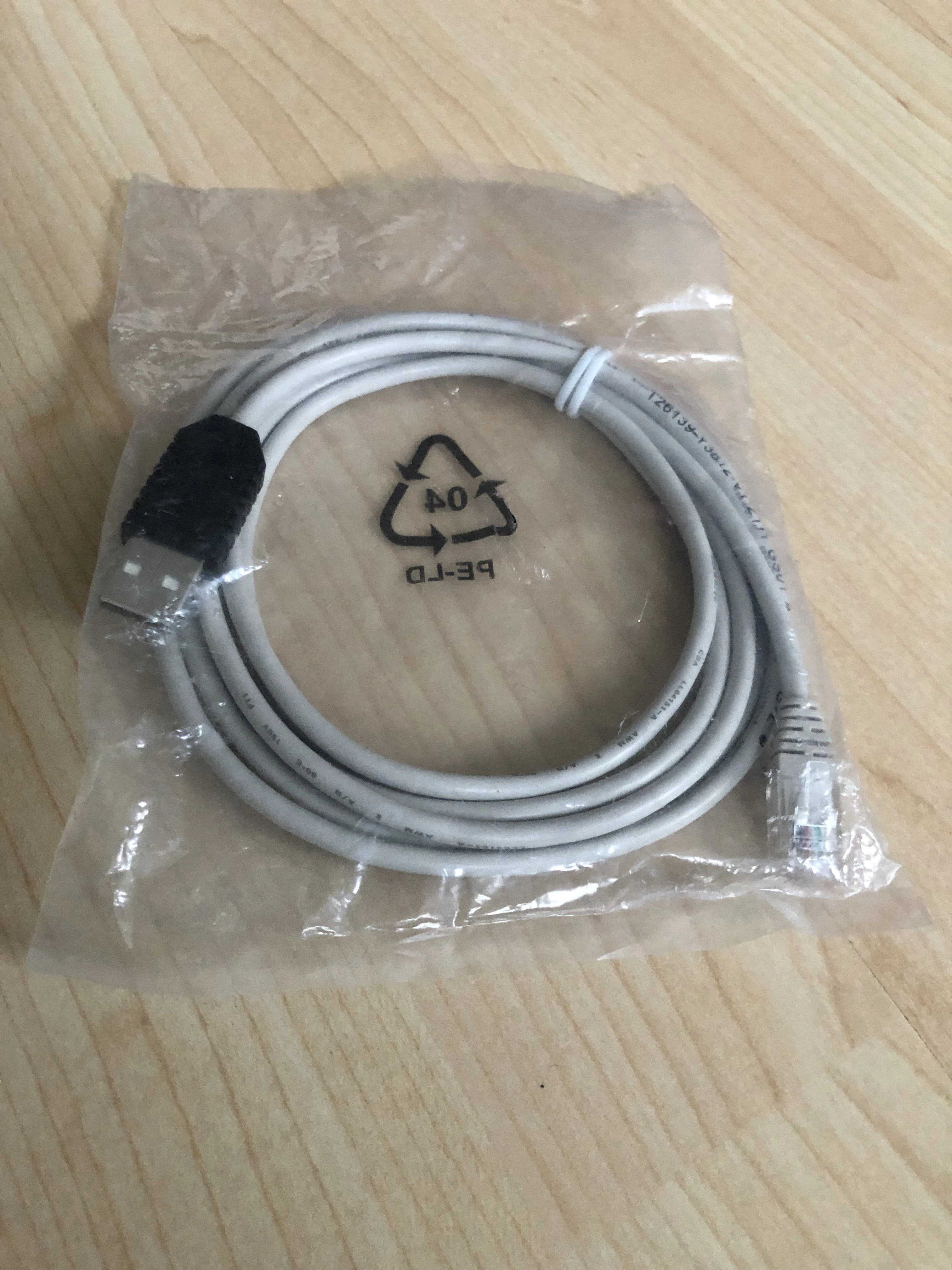 Kabel USB Stecker - RJ 6pol. Stecker  