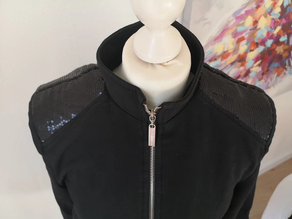 Jacke mit Pailletten