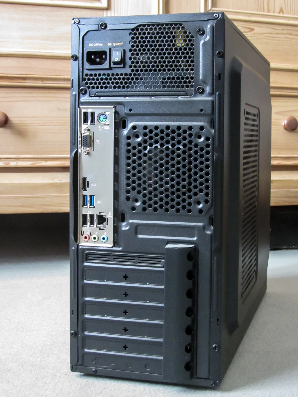 PC Rückseite